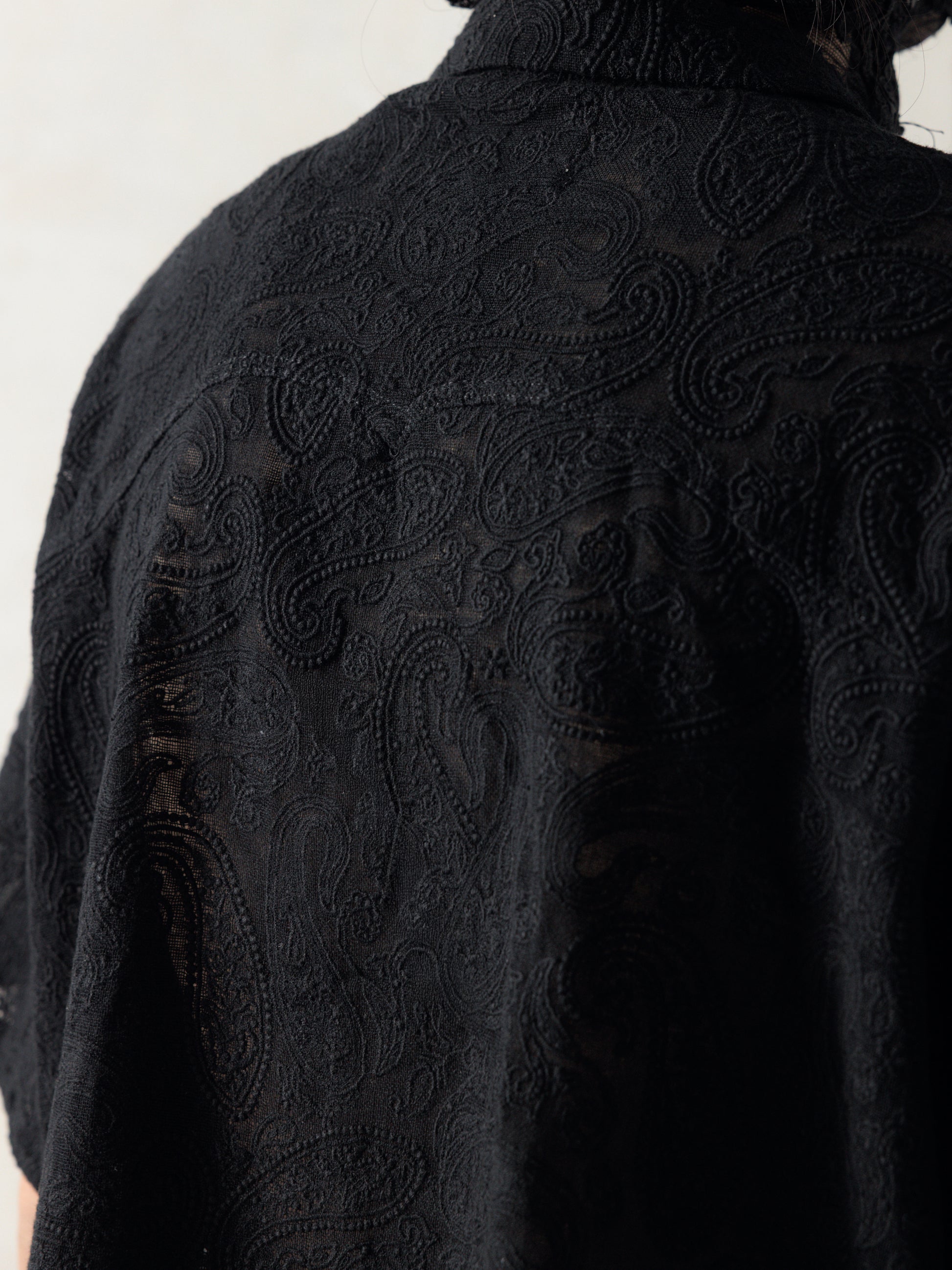 Professor.E｜Lace Shirt (Black)