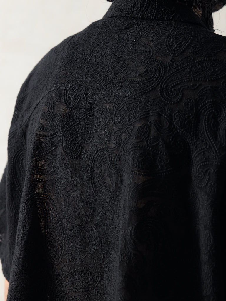 Professor.E｜Lace Shirt (Black)