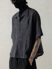 Professor.E｜Lace Shirt (Grey)