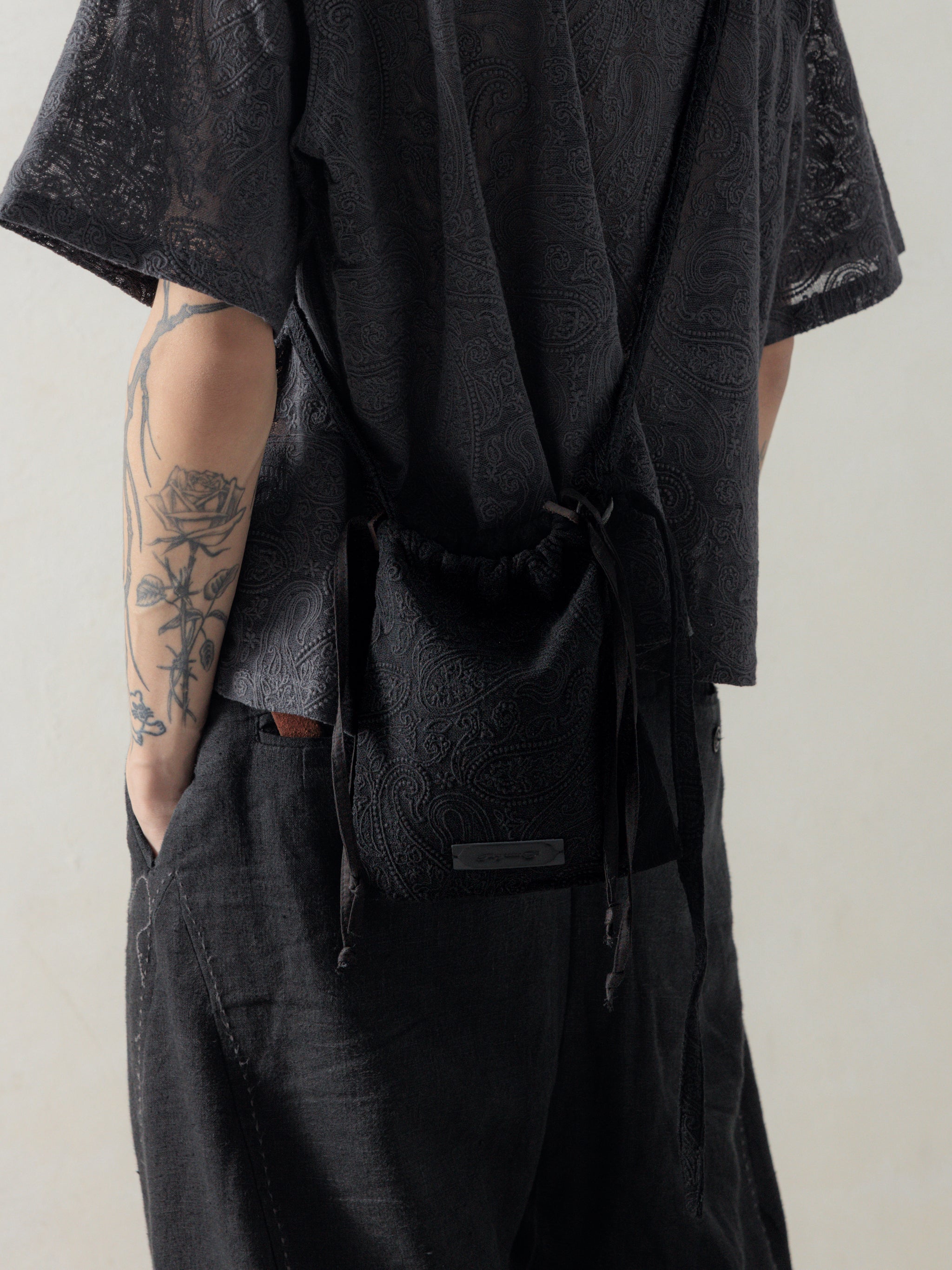 Professor.E｜Lace Drawstring Bag