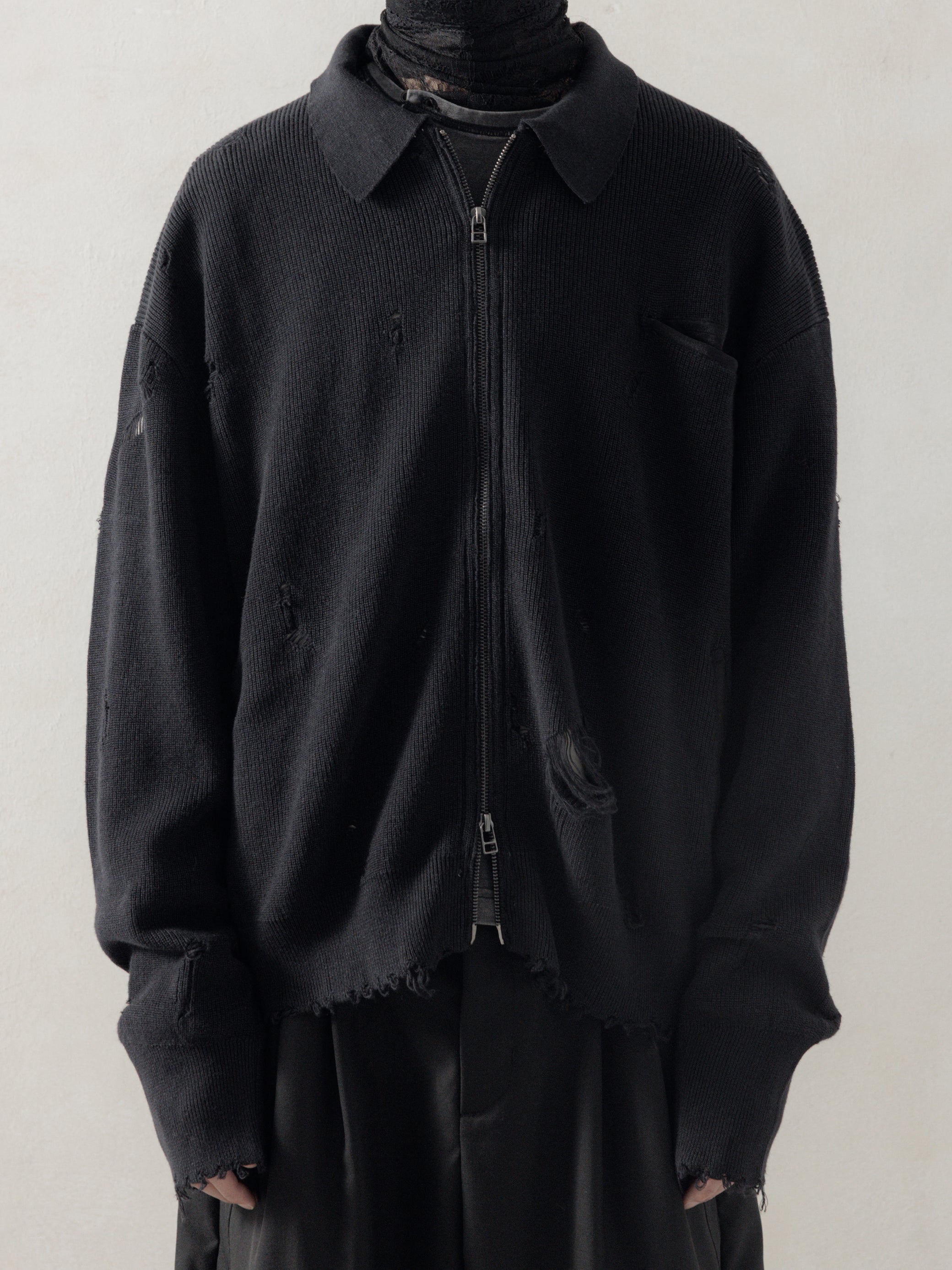 25FW｜Destroyed Knit