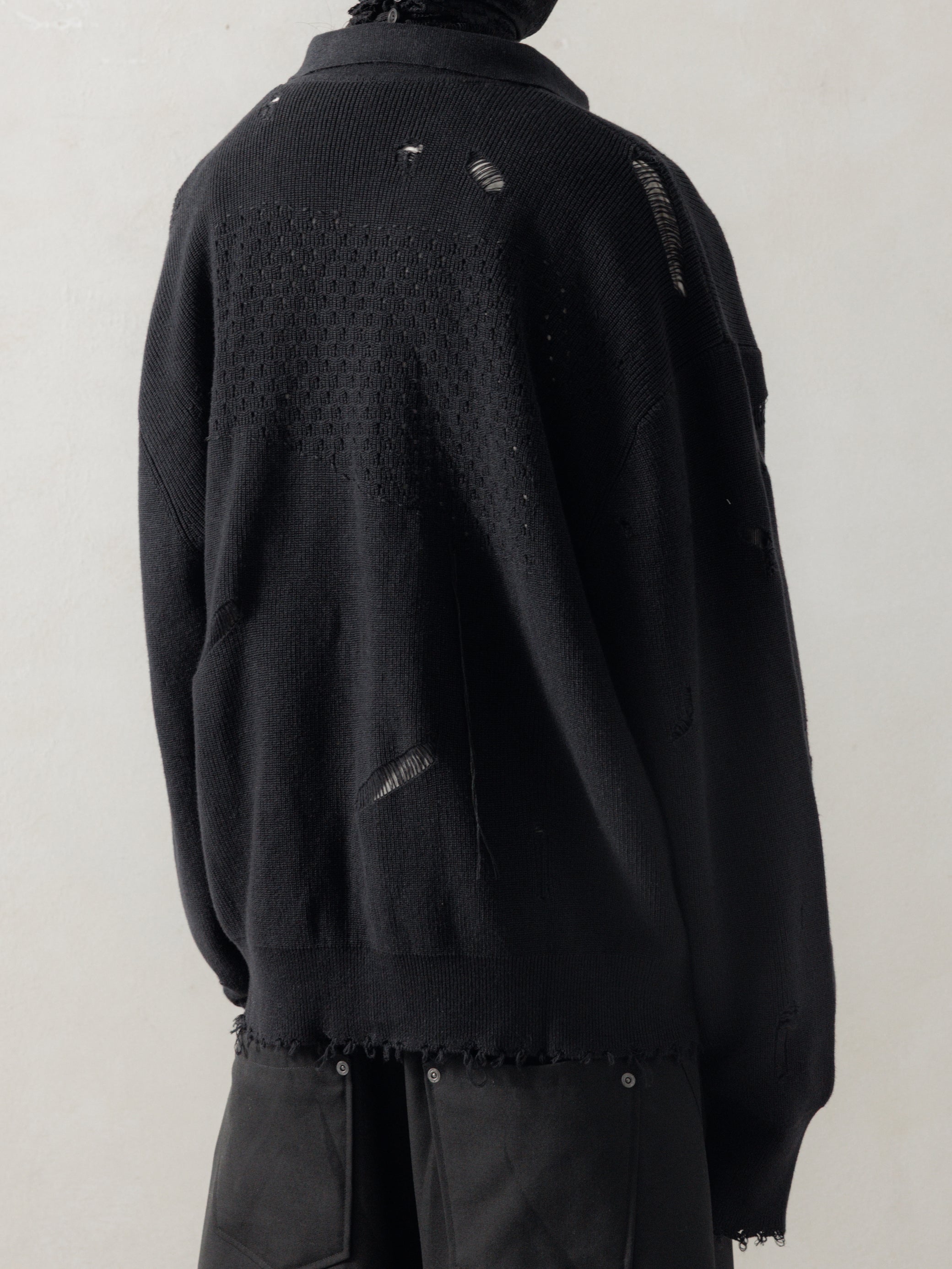 25FW｜Destroyed Knit