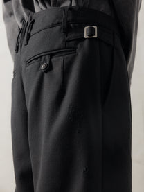 25FW｜Distressed Wool Pants