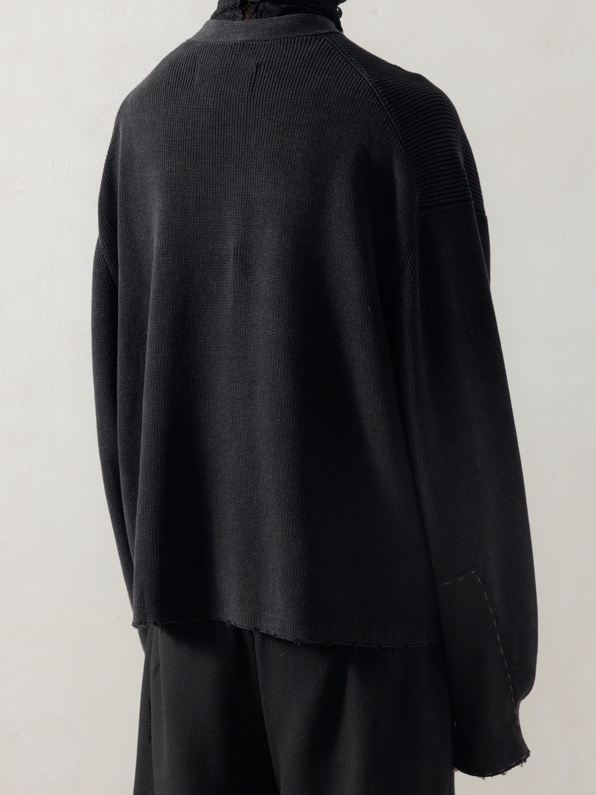 25FW｜Double Breasted Aged Knit