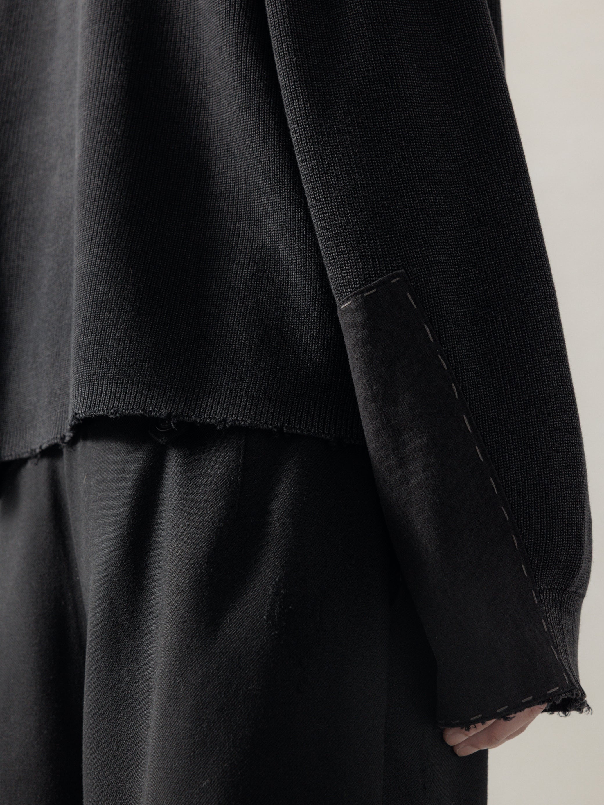 25FW｜Double Breasted Aged Knit