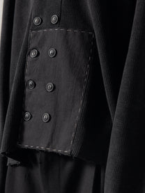 25FW｜Double Breasted Aged Knit