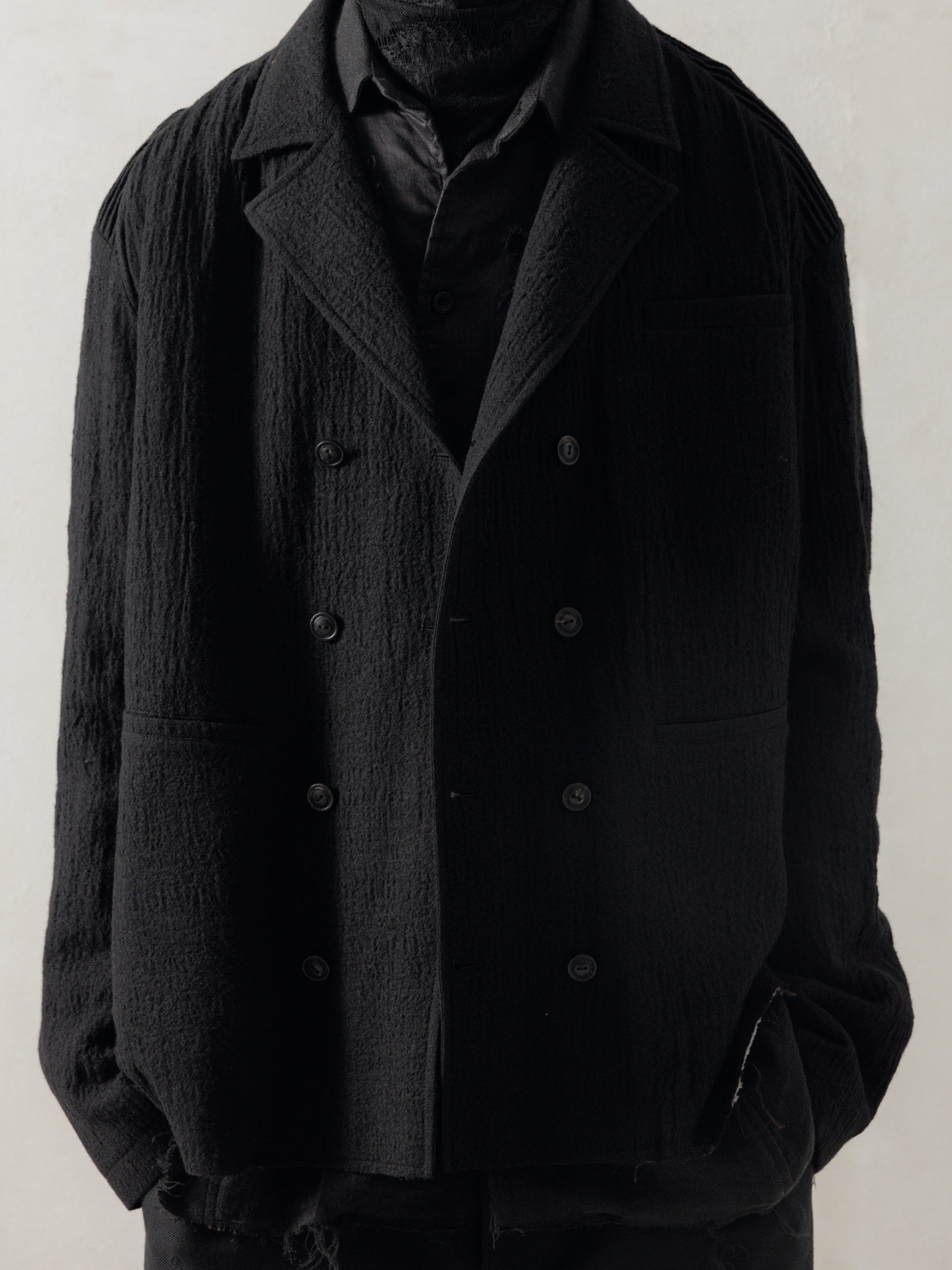 25FW｜Double Breasted Blazer – Professor.E