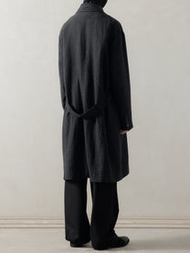 25FW｜Shepherd Double Breasted Distressed Coat