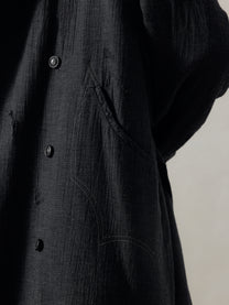 25FW｜Shepherd Double Breasted Distressed Coat