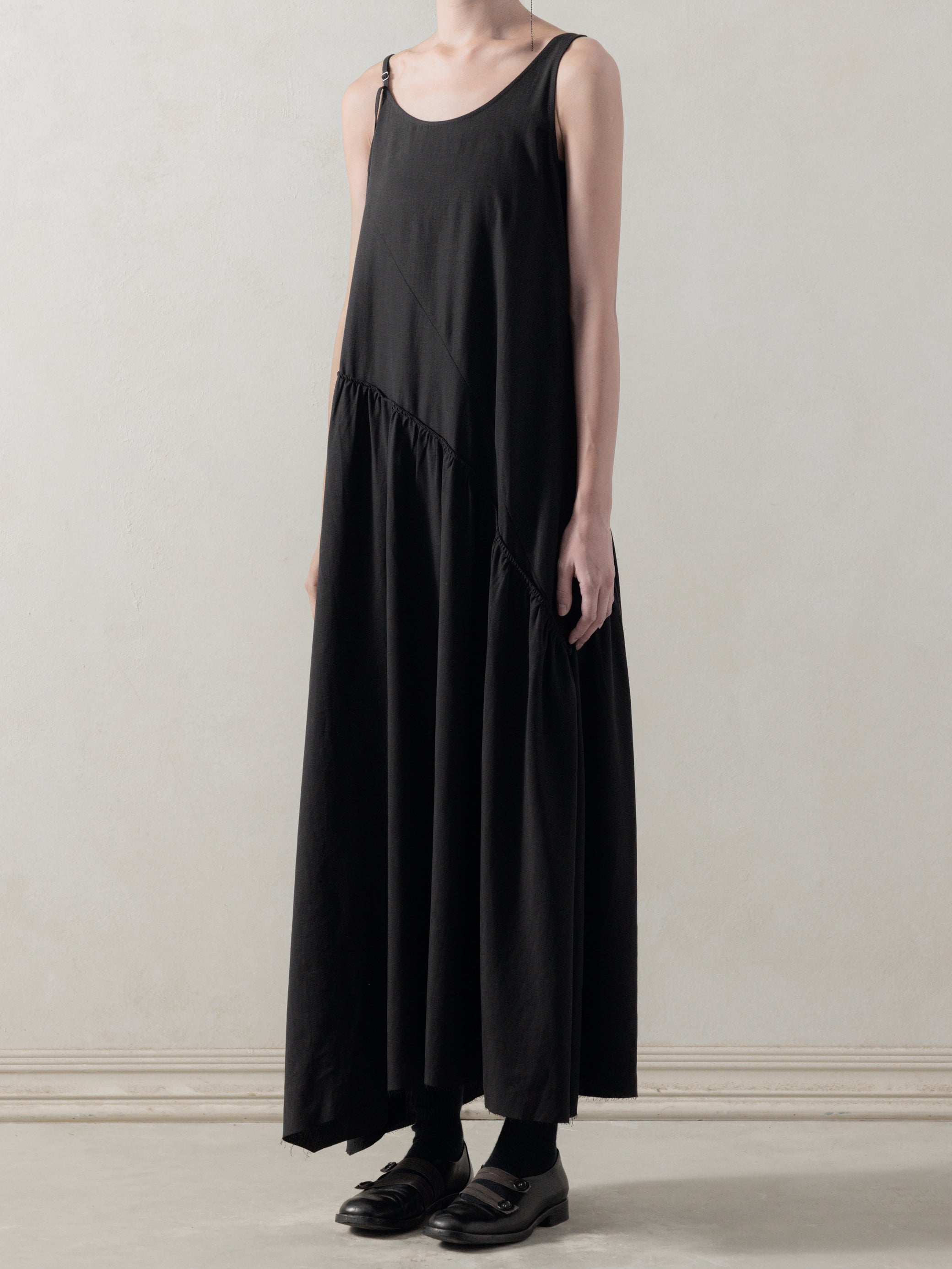 25FW WMS｜Comfort Midi Dress (Black)