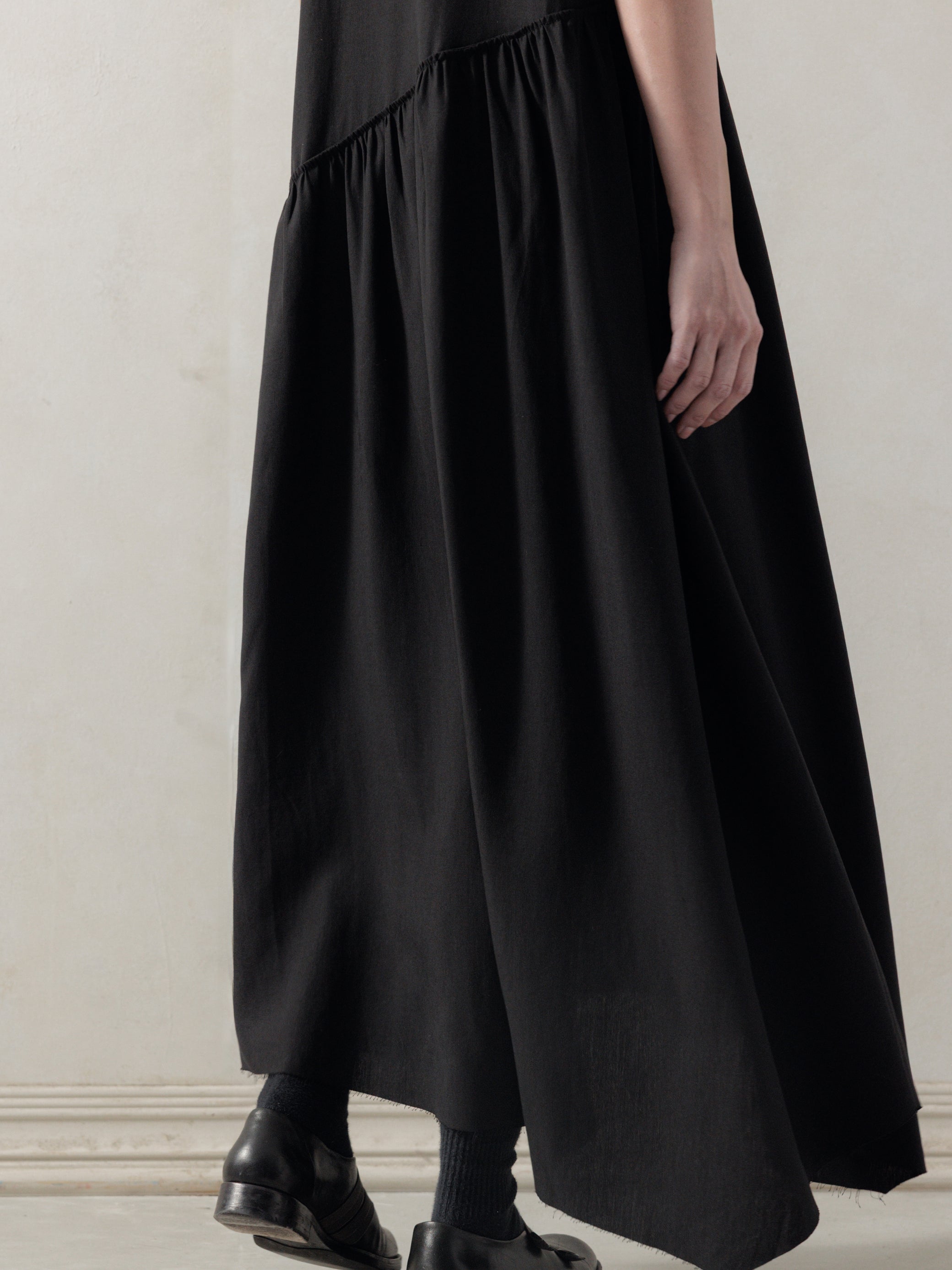 25FW WMS｜Comfort Midi Dress (Black)
