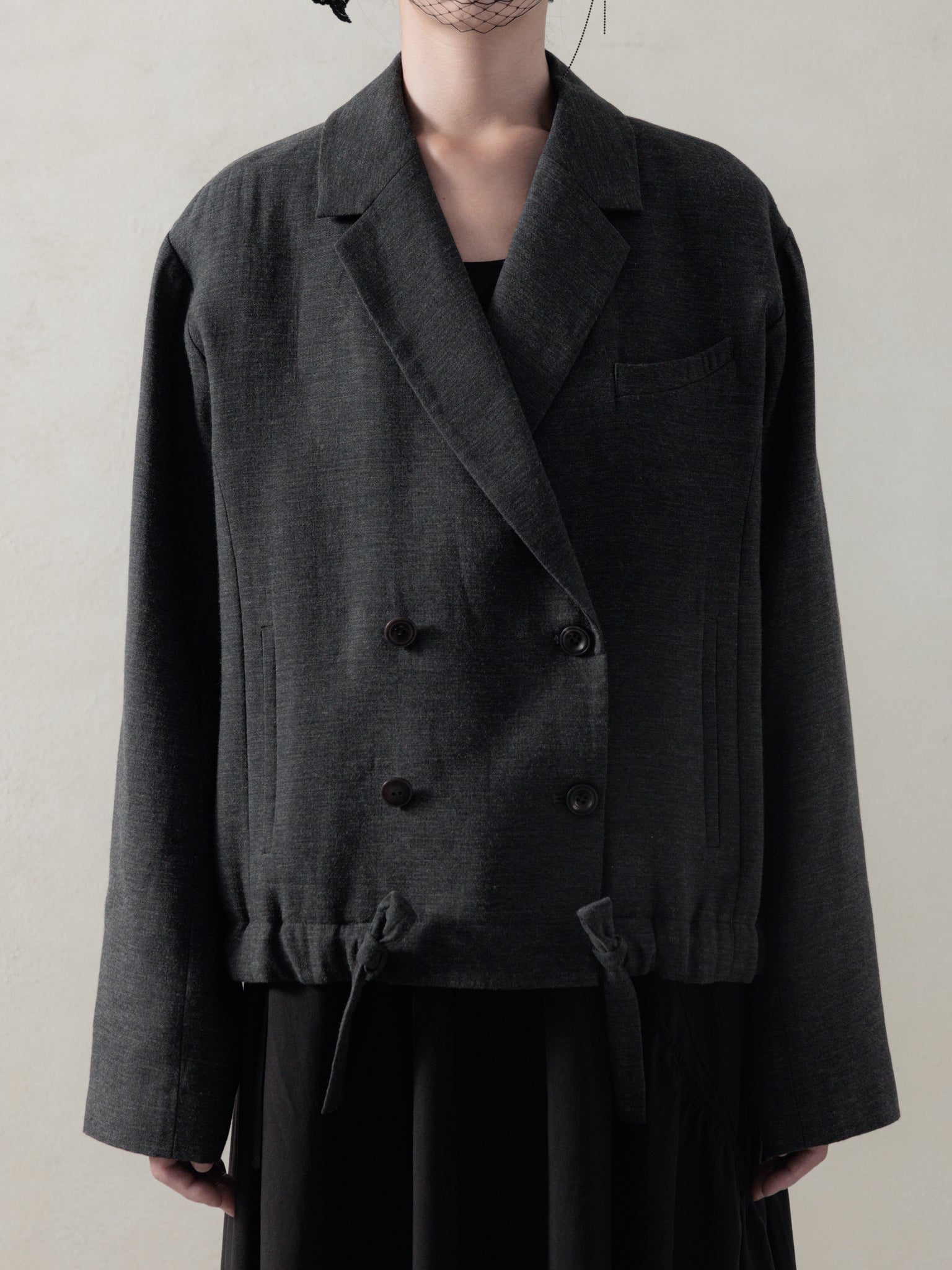 25FW WMS｜Double Breasted Short JKT