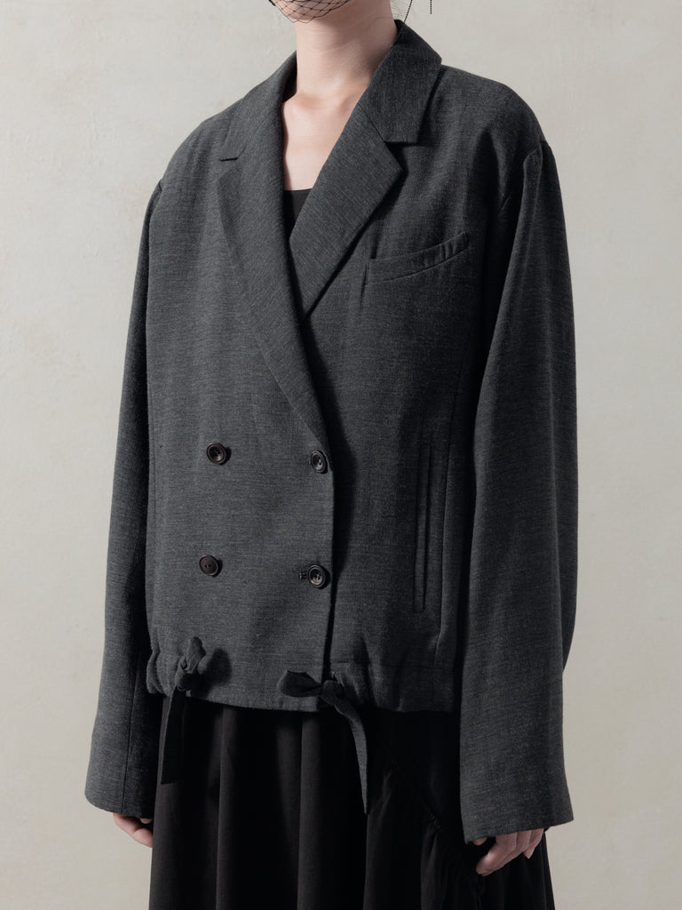 25FW WMS｜Double Breasted Short JKT