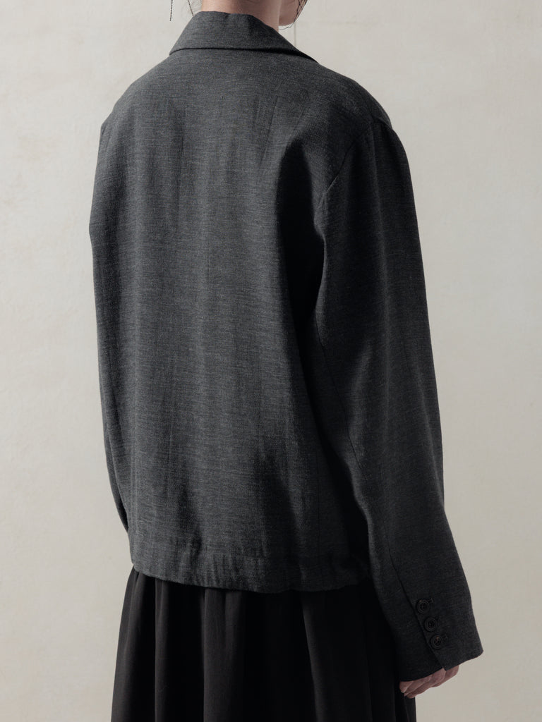 25FW WMS｜Double Breasted Short JKT