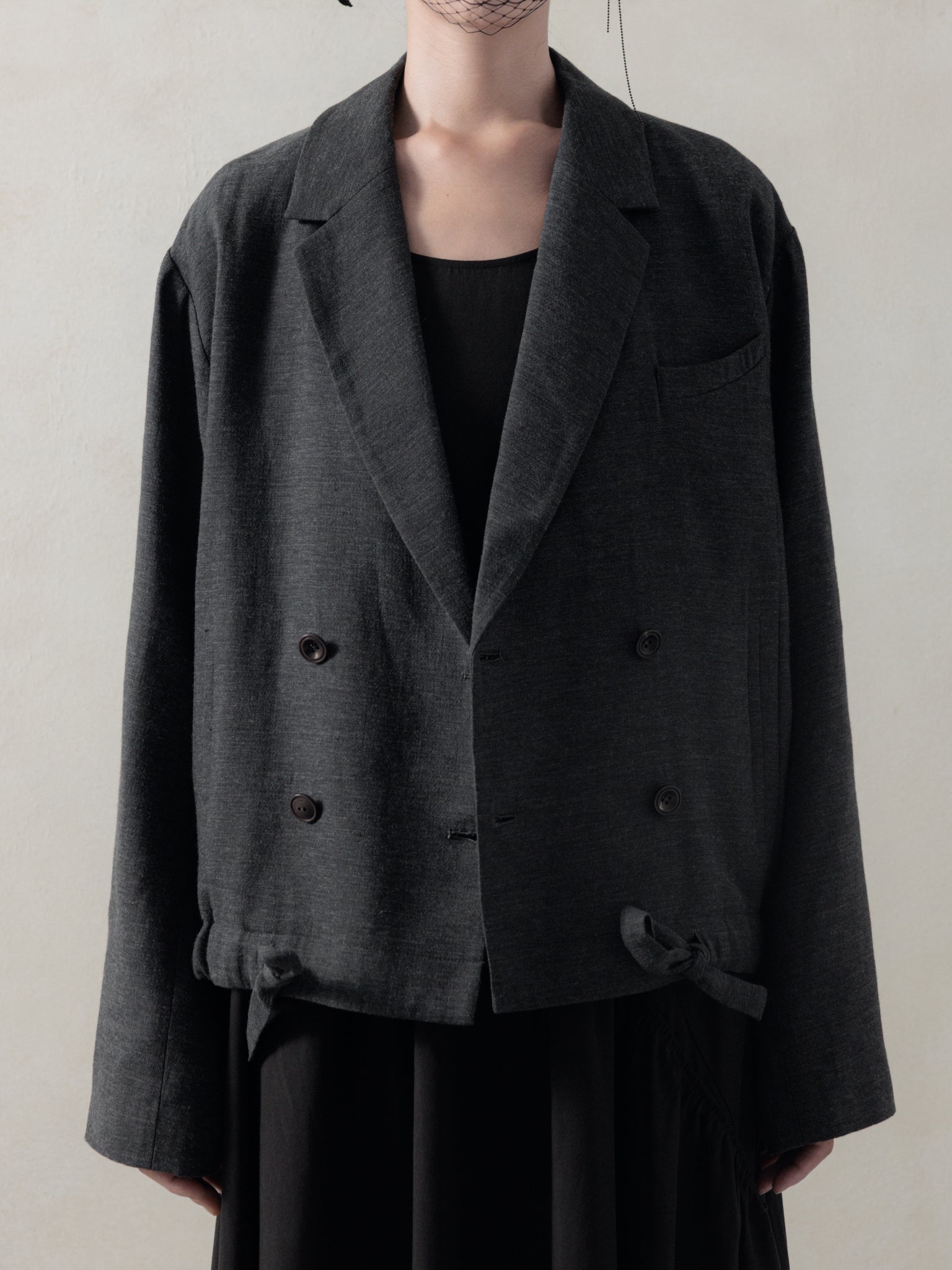 25FW WMS｜Double Breasted Short JKT