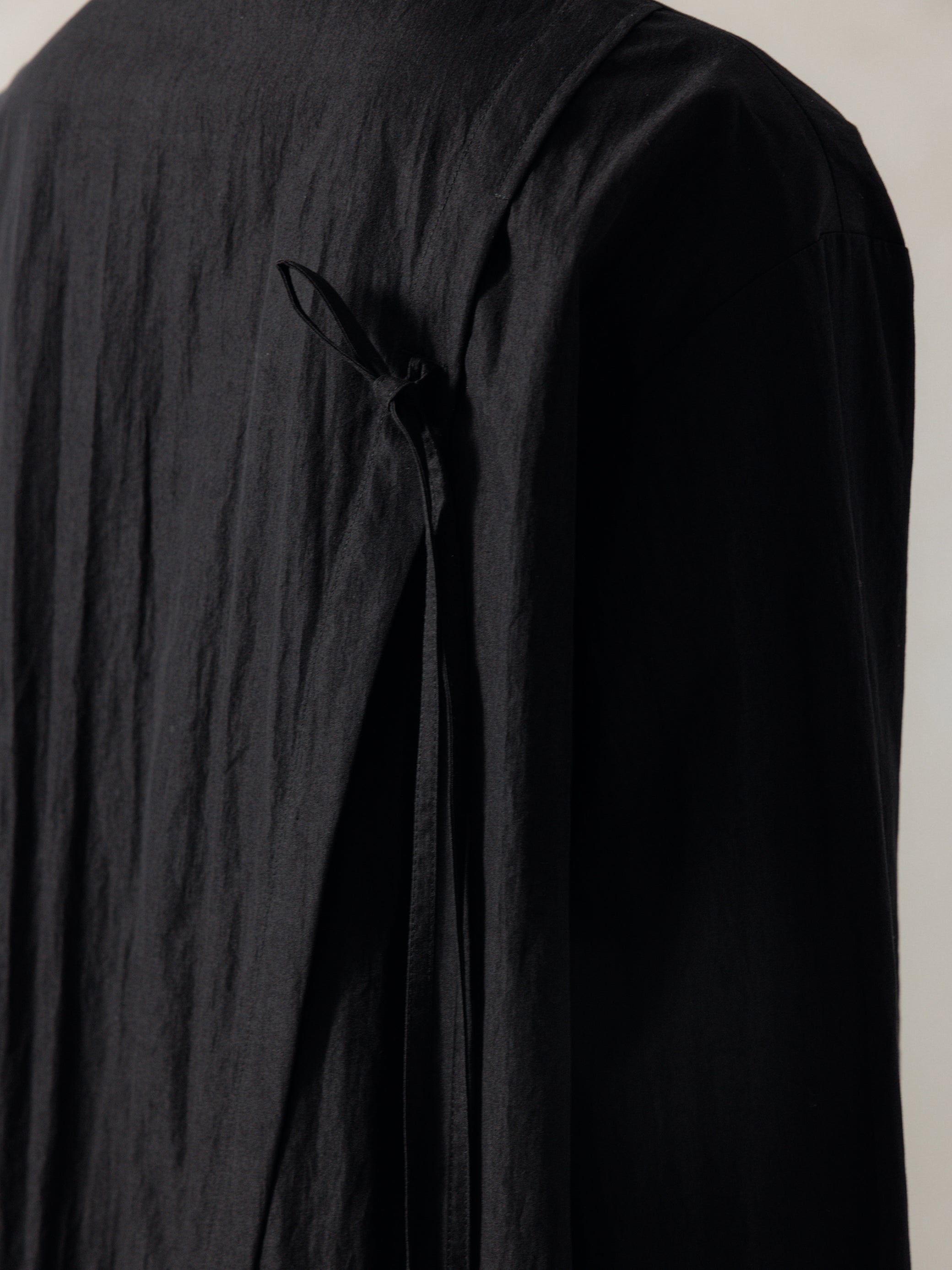 25FW WMS｜Drop Shoulder Shirt (Black)