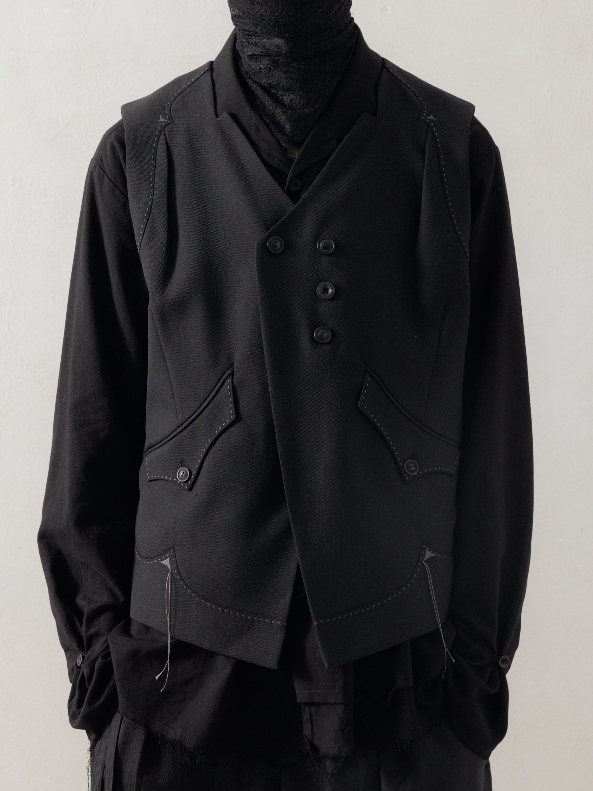 25FW｜Embroidery Waistcoat