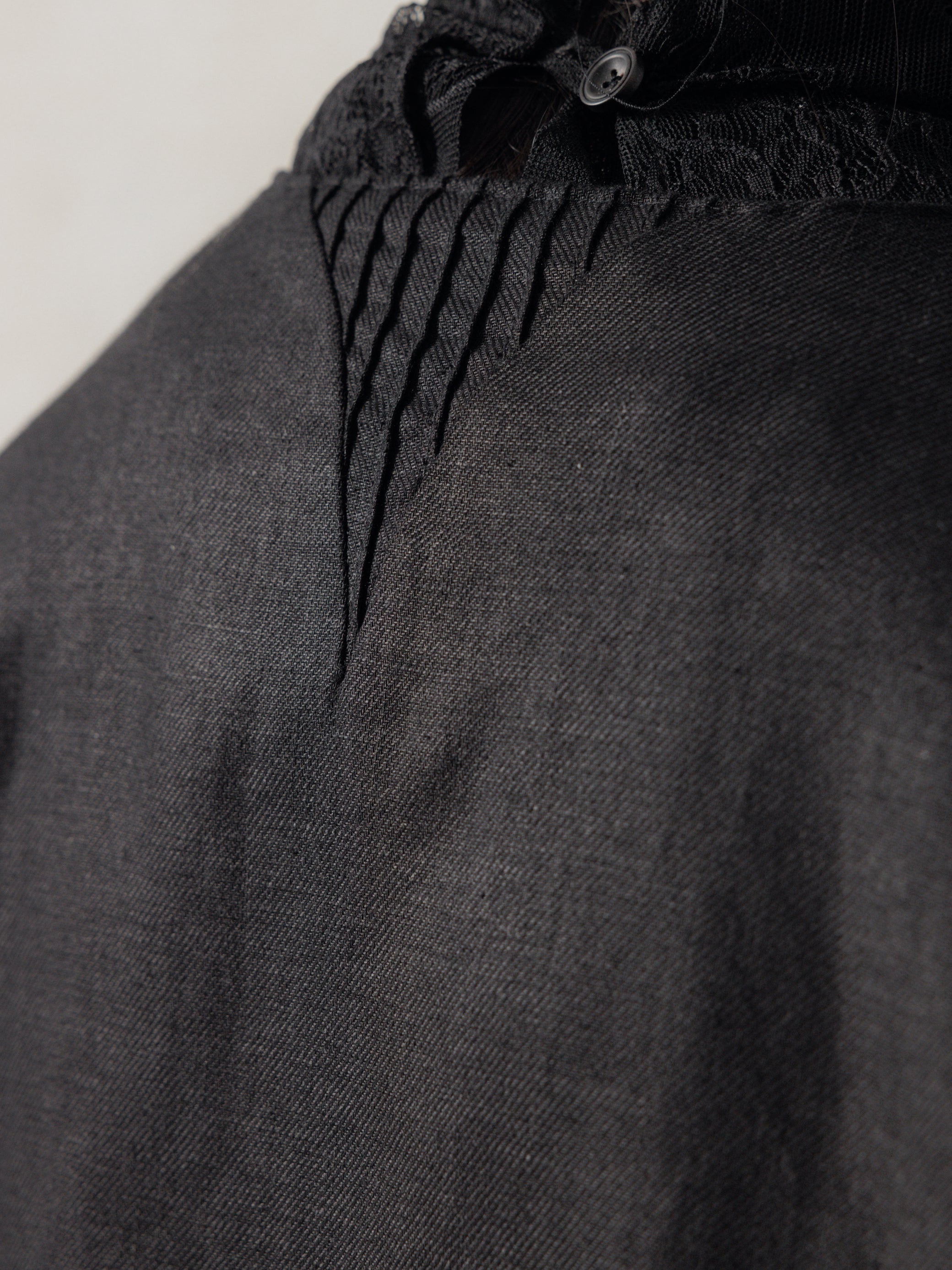 25FW｜Double Breasted Linen Shirt