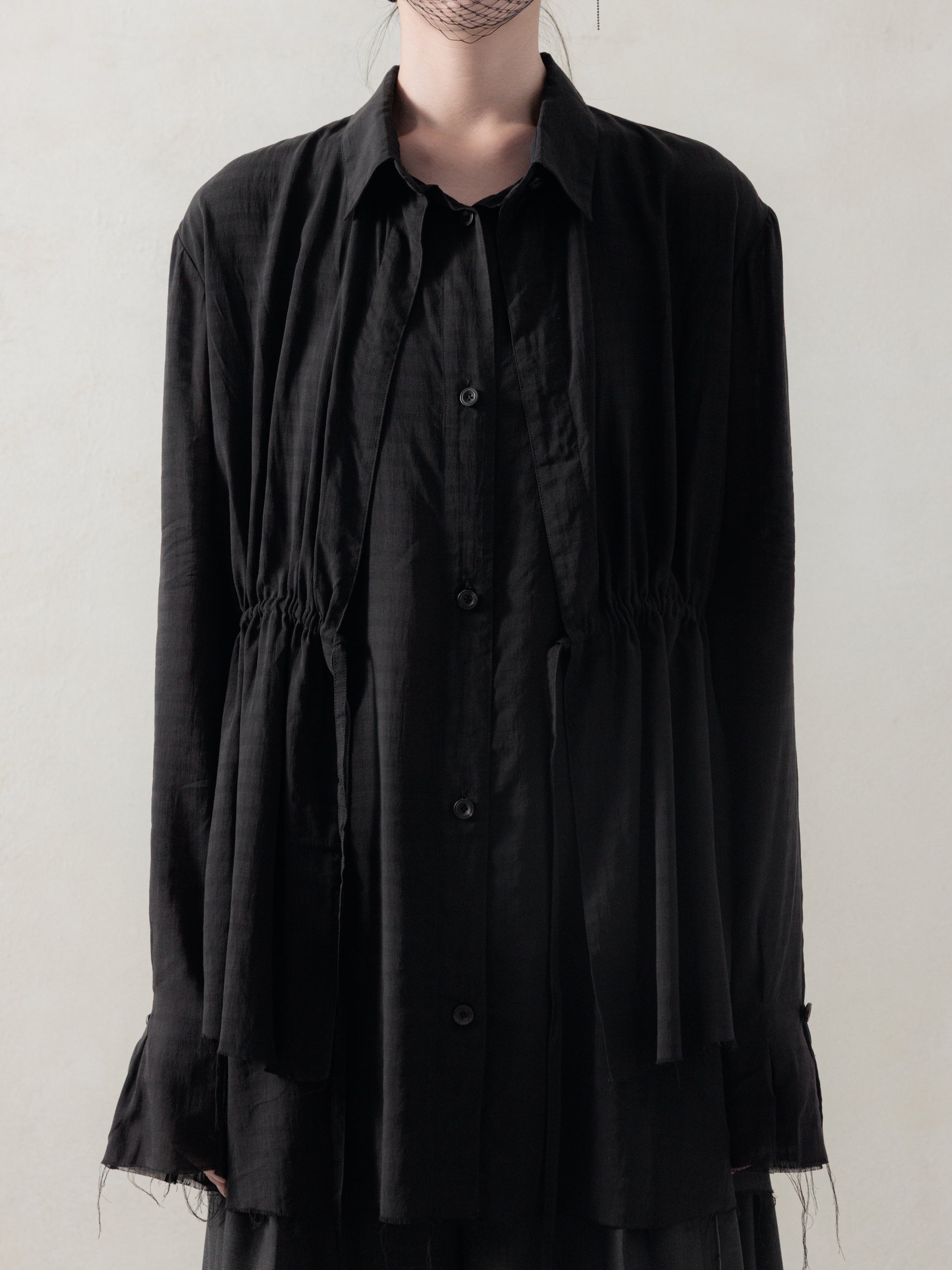 25FW WMS｜Drawstring Layer Shirt