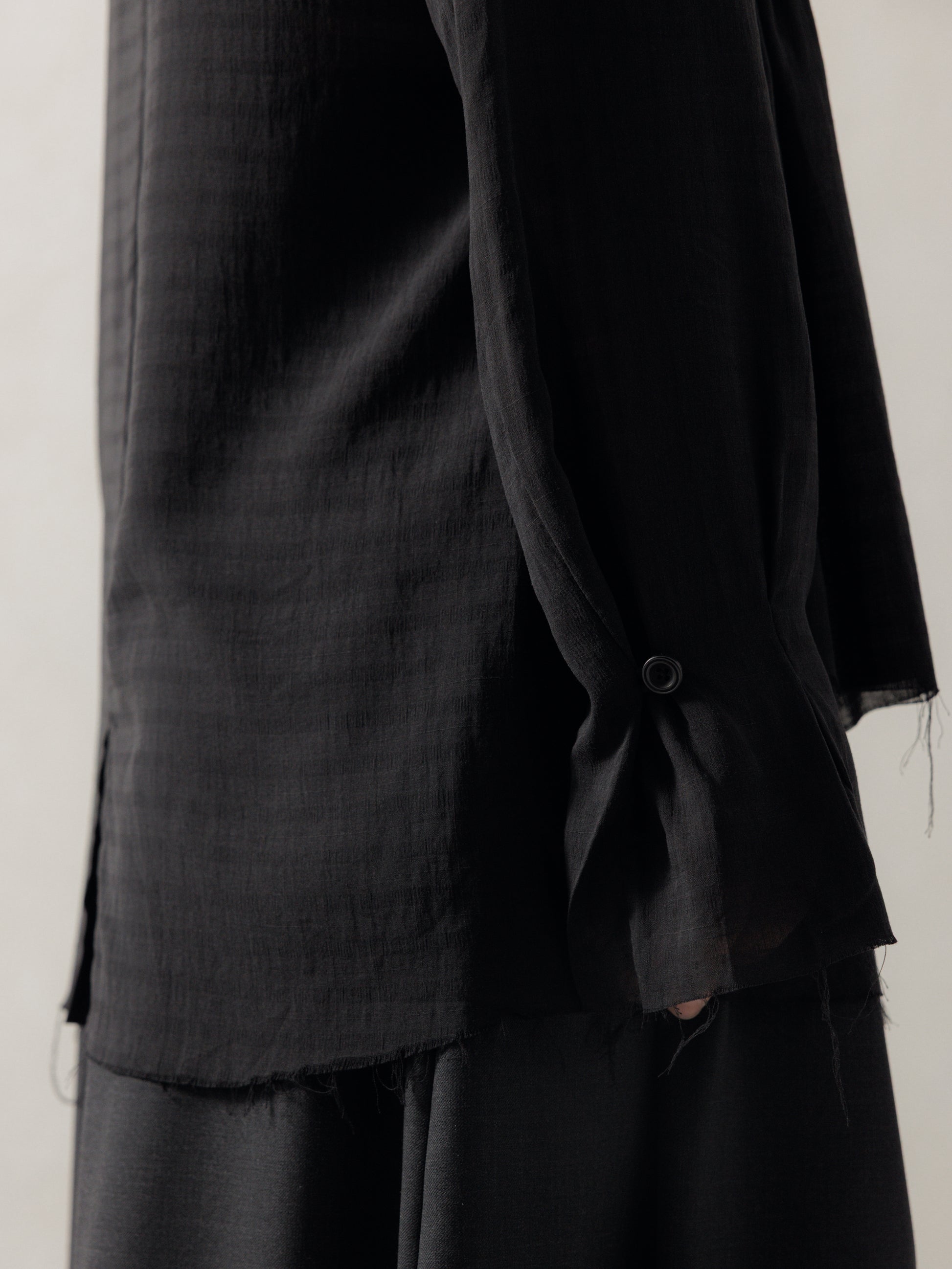 25FW WMS｜Drawstring Layer Shirt