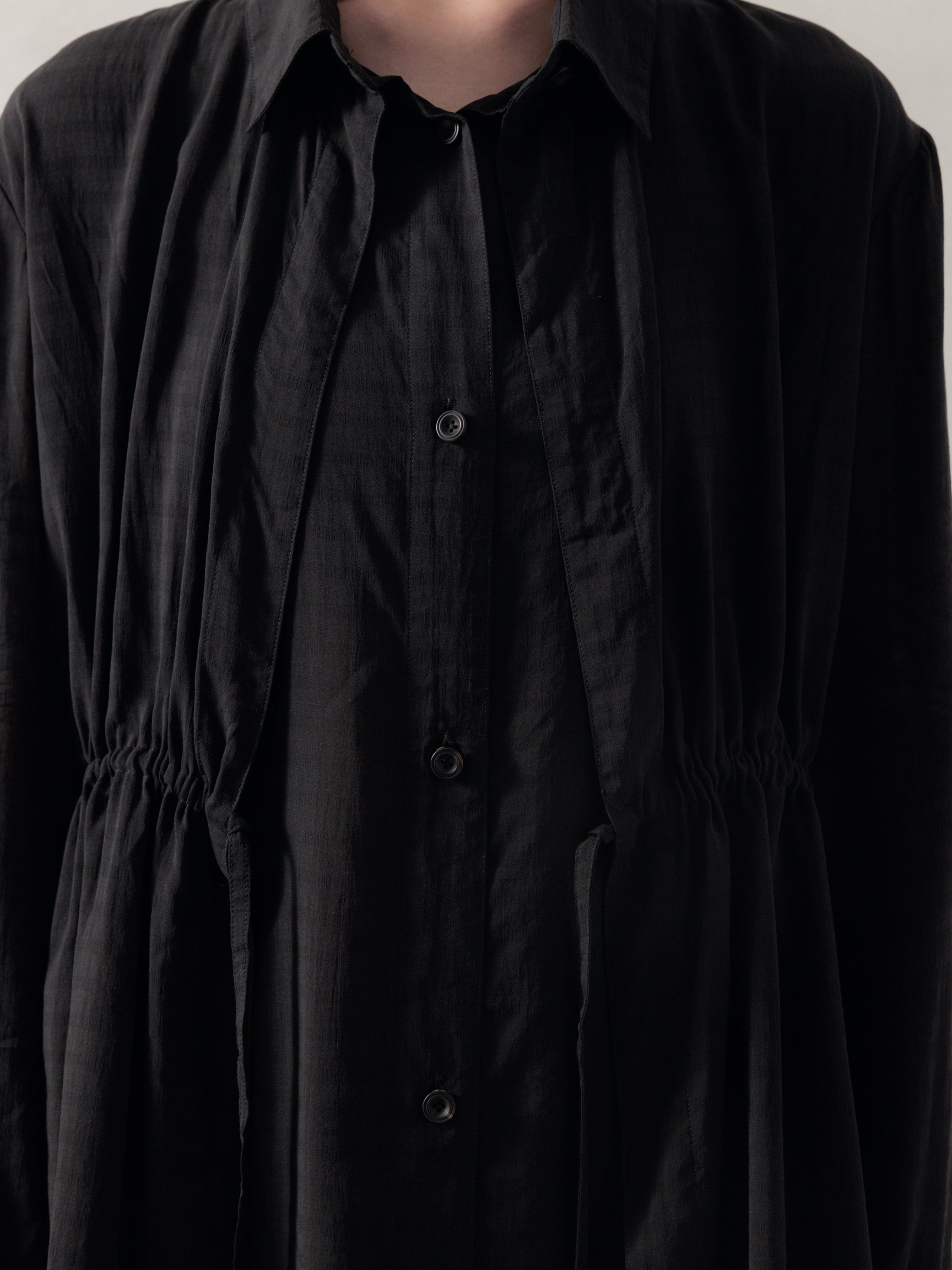 25FW WMS｜Drawstring Layer Shirt
