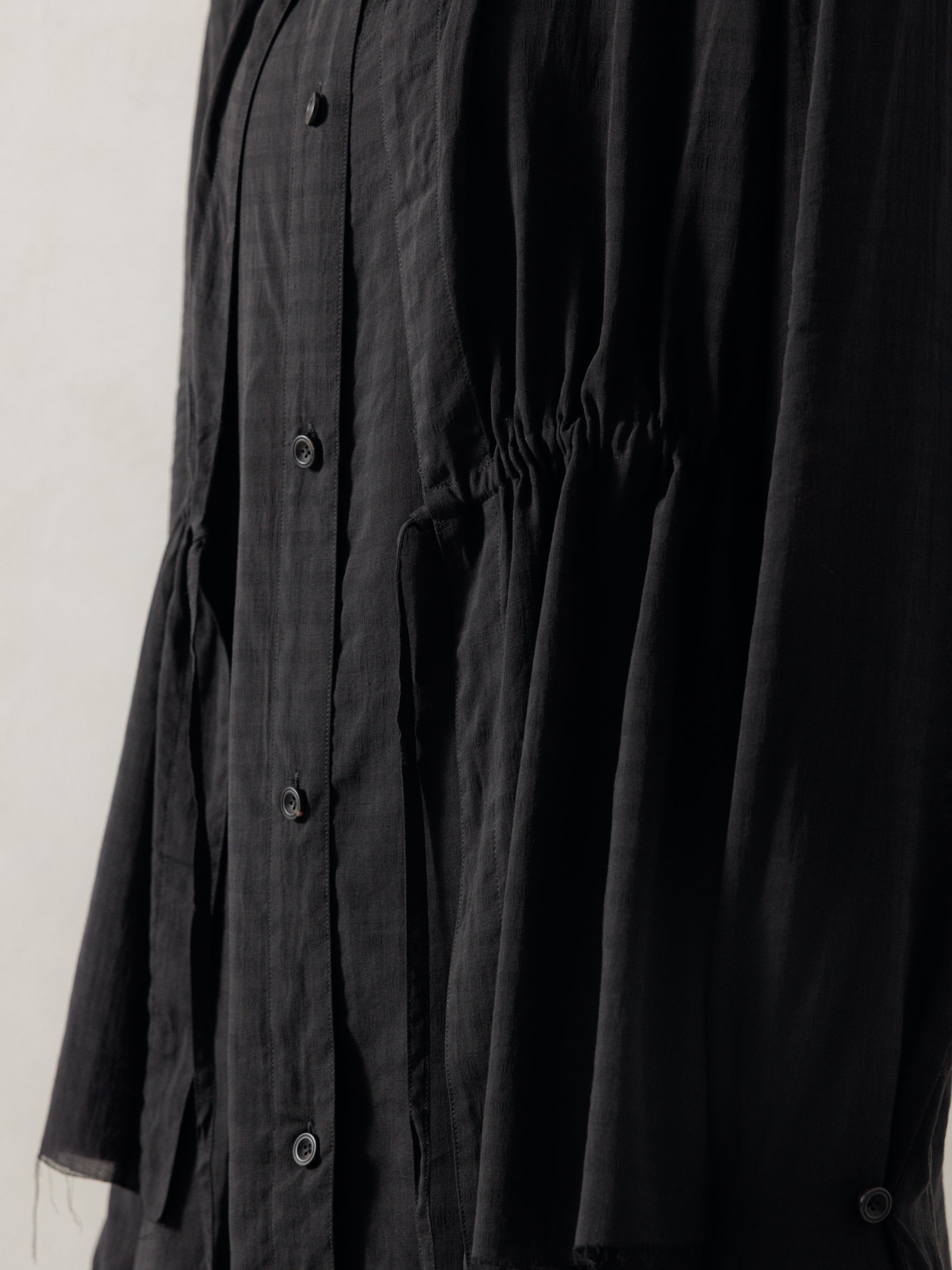 25FW WMS｜Drawstring Layer Shirt