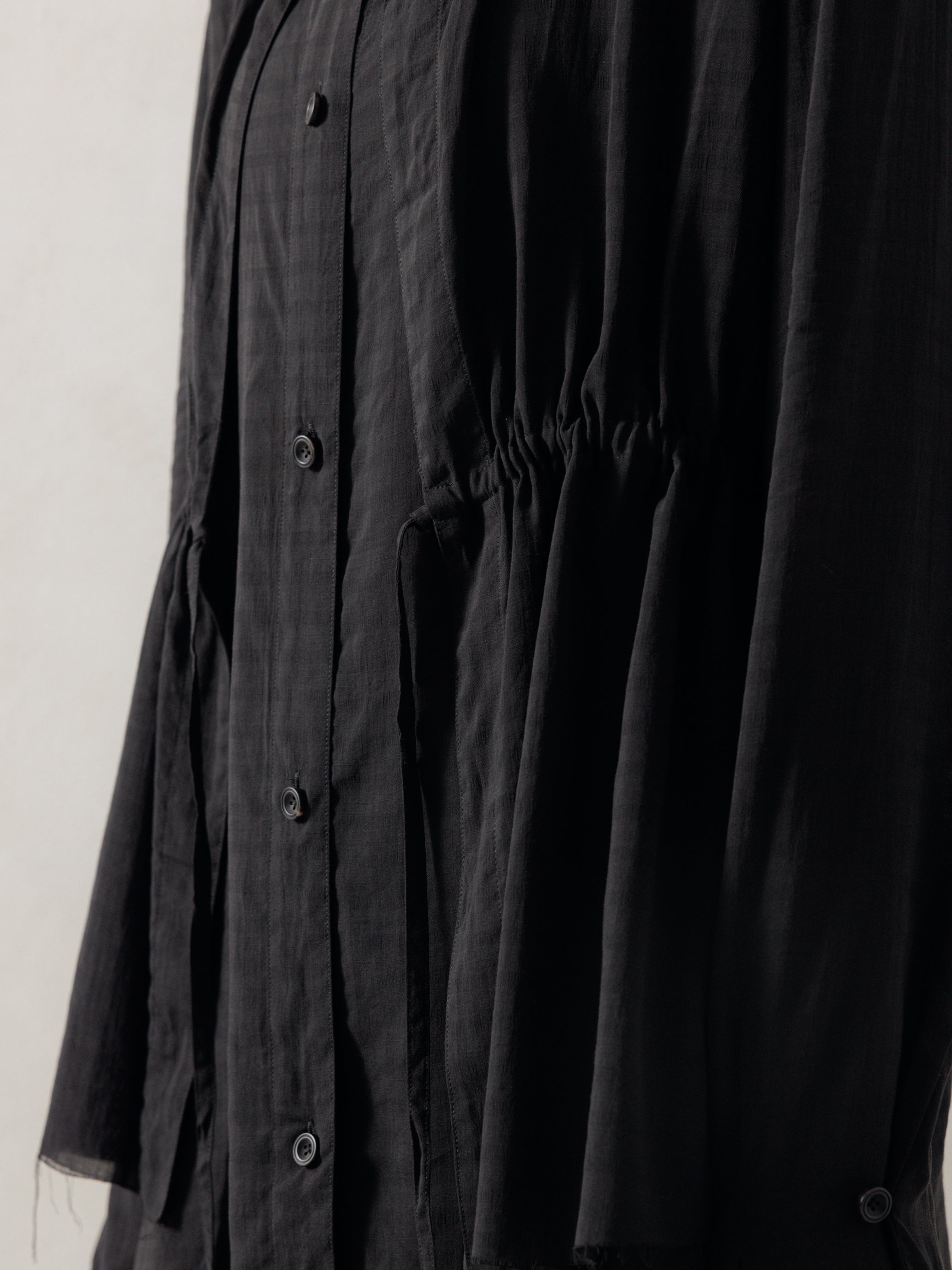 25FW WMS｜Drawstring Layer Shirt