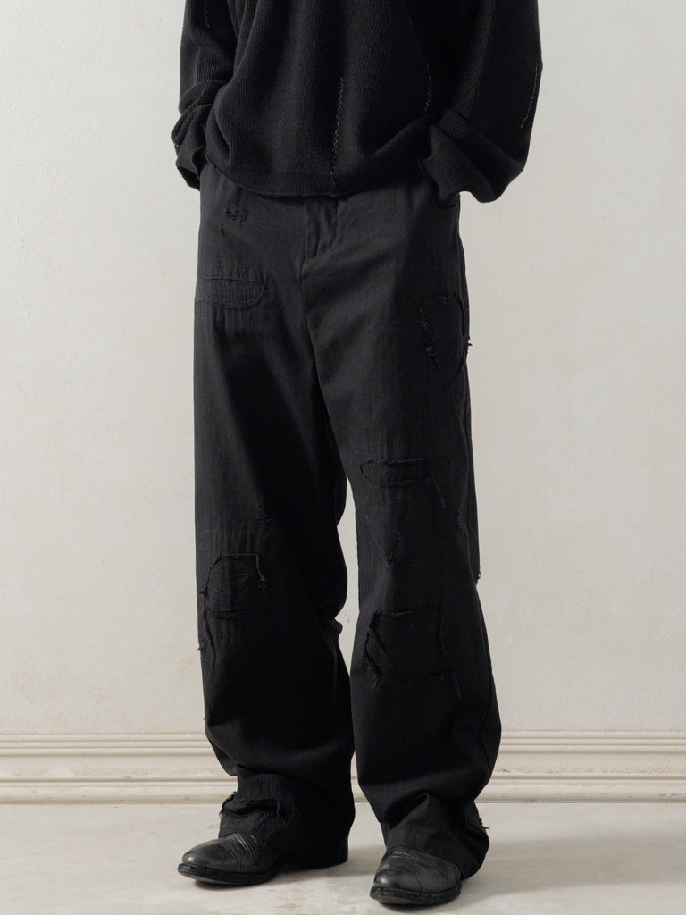 25FW｜Distressed Work Pants