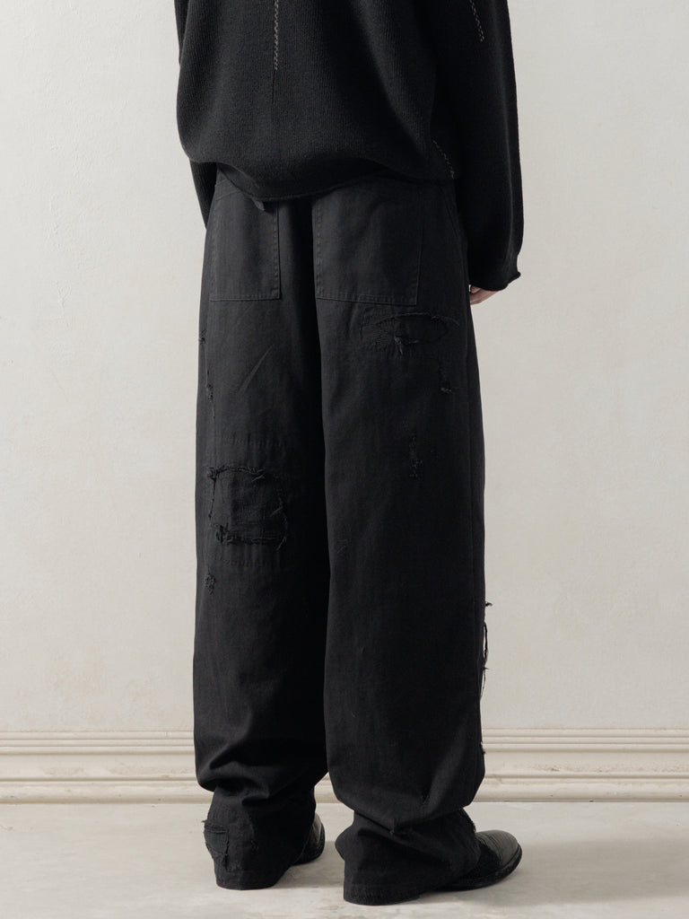 25FW｜Distressed Work Pants