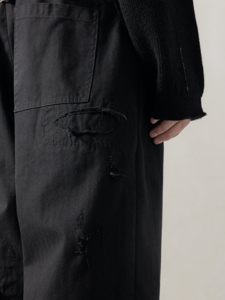 25FW｜Distressed Work Pants