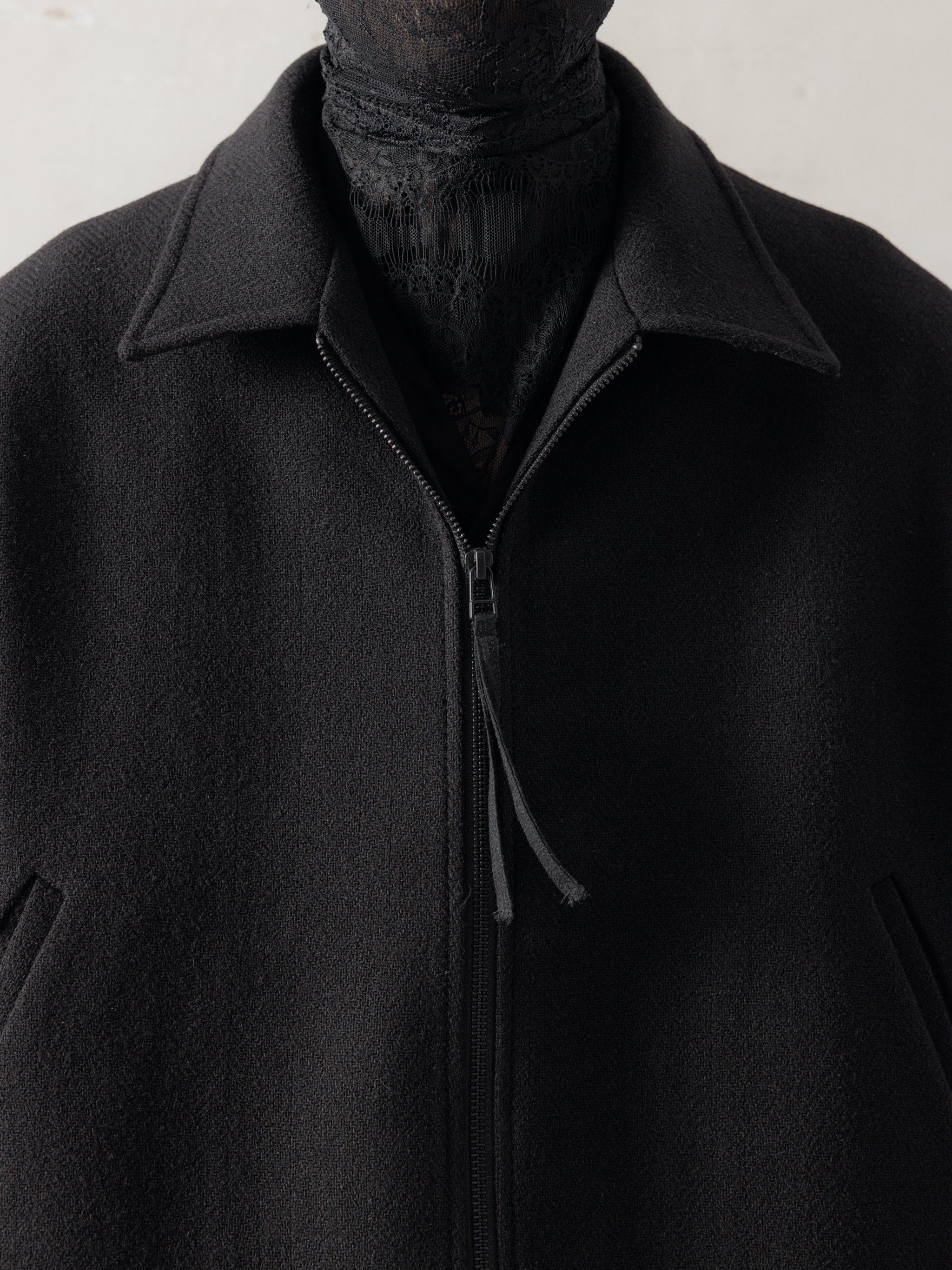 Jent Louis 25ss1st ブラックジャケット Leather pocket short jacket – Jent Louis