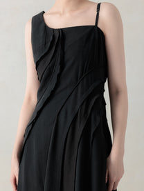 26SS WMS｜Raw Edge Dress