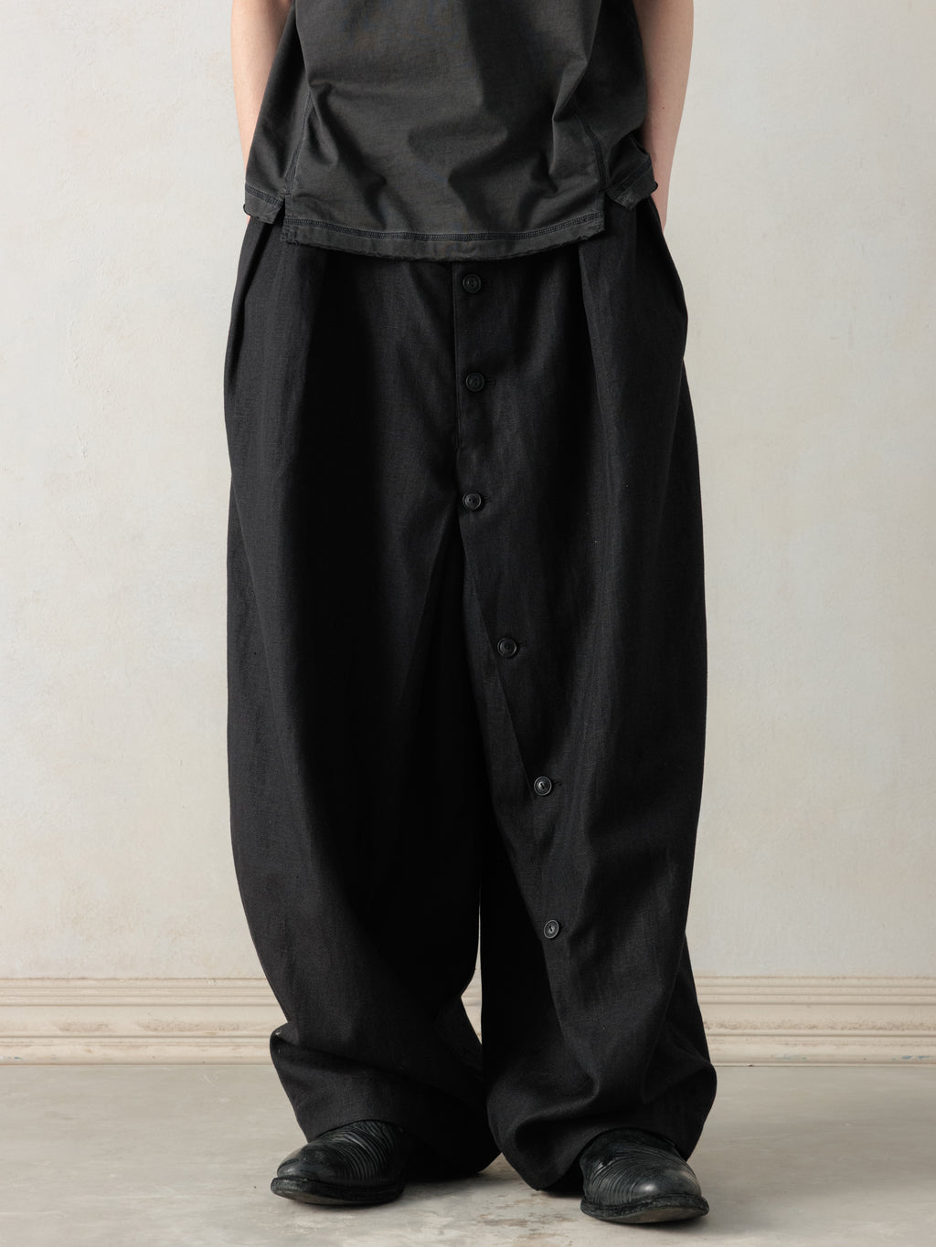 26SS｜Button Draft Pants
