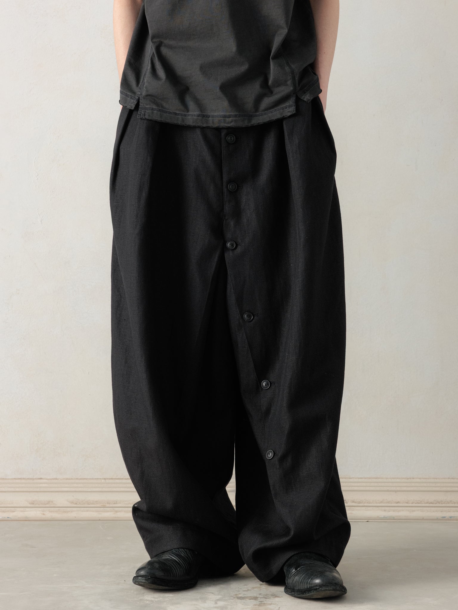 26SS｜Button Draft Pants