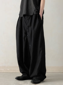26SS｜Button Draft Pants