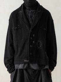 26SS｜Destroyed Knit Work JKT