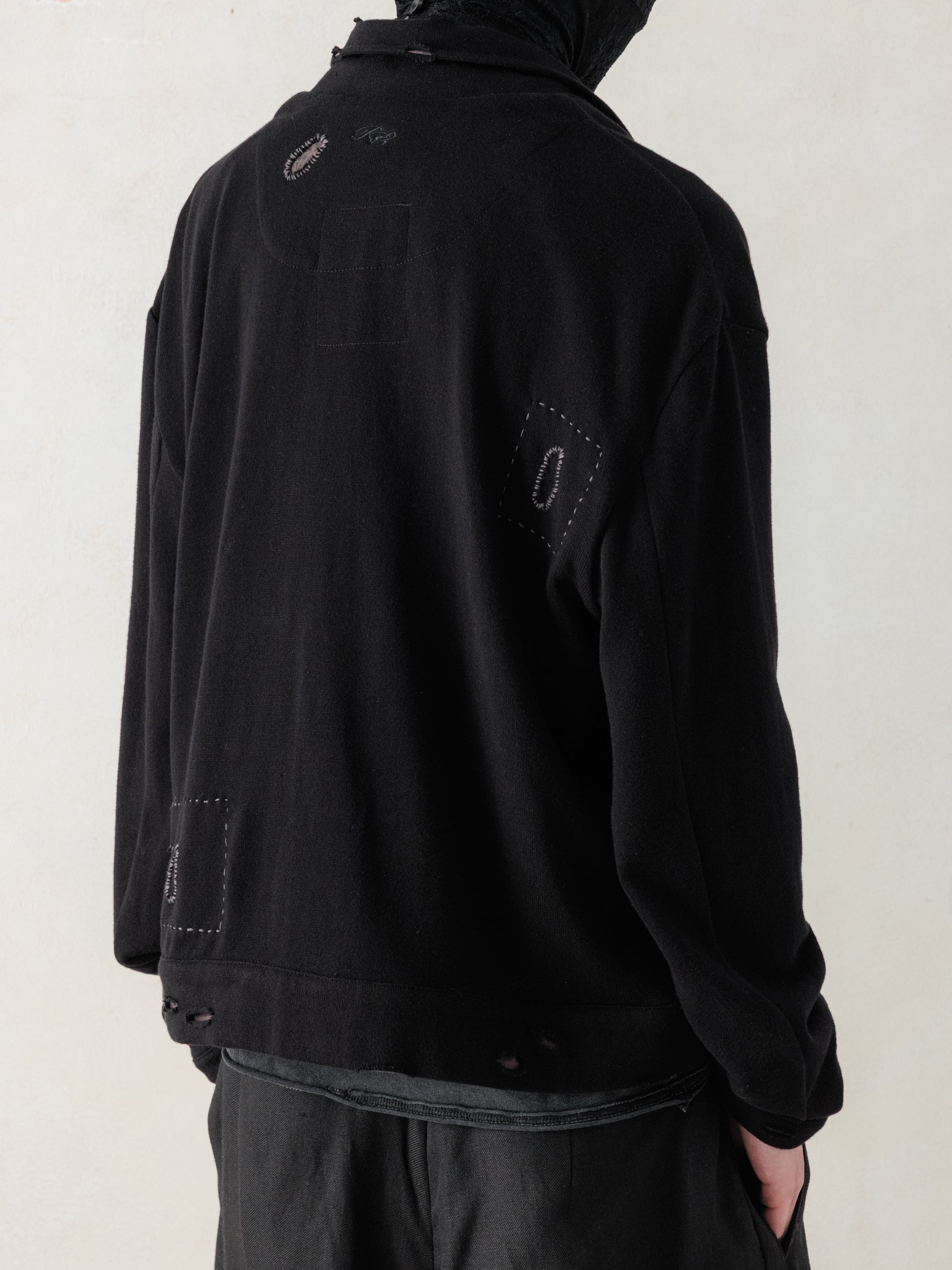 26SS｜Destroyed Knit Work JKT