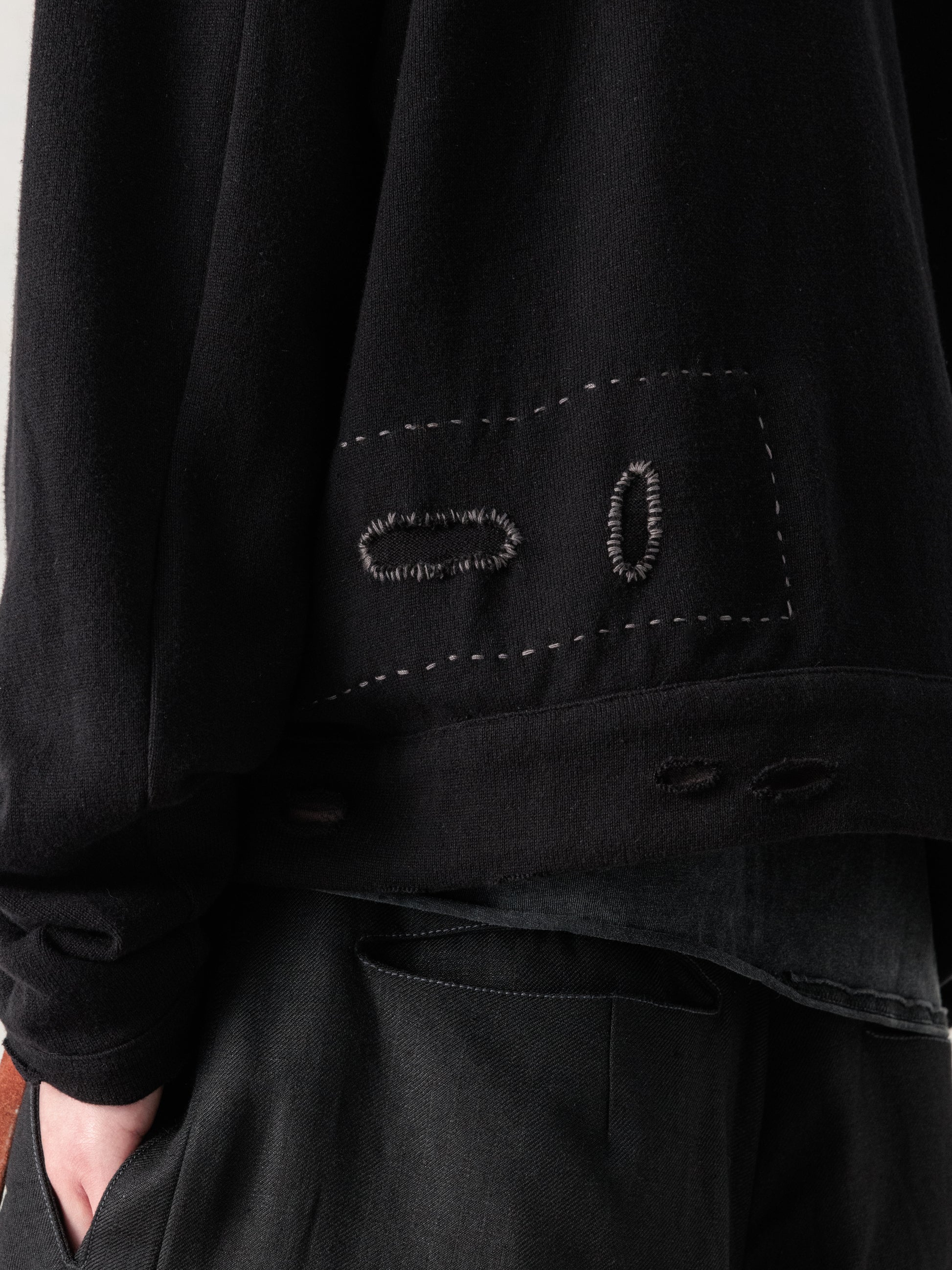 26SS｜Destroyed Knit Work JKT