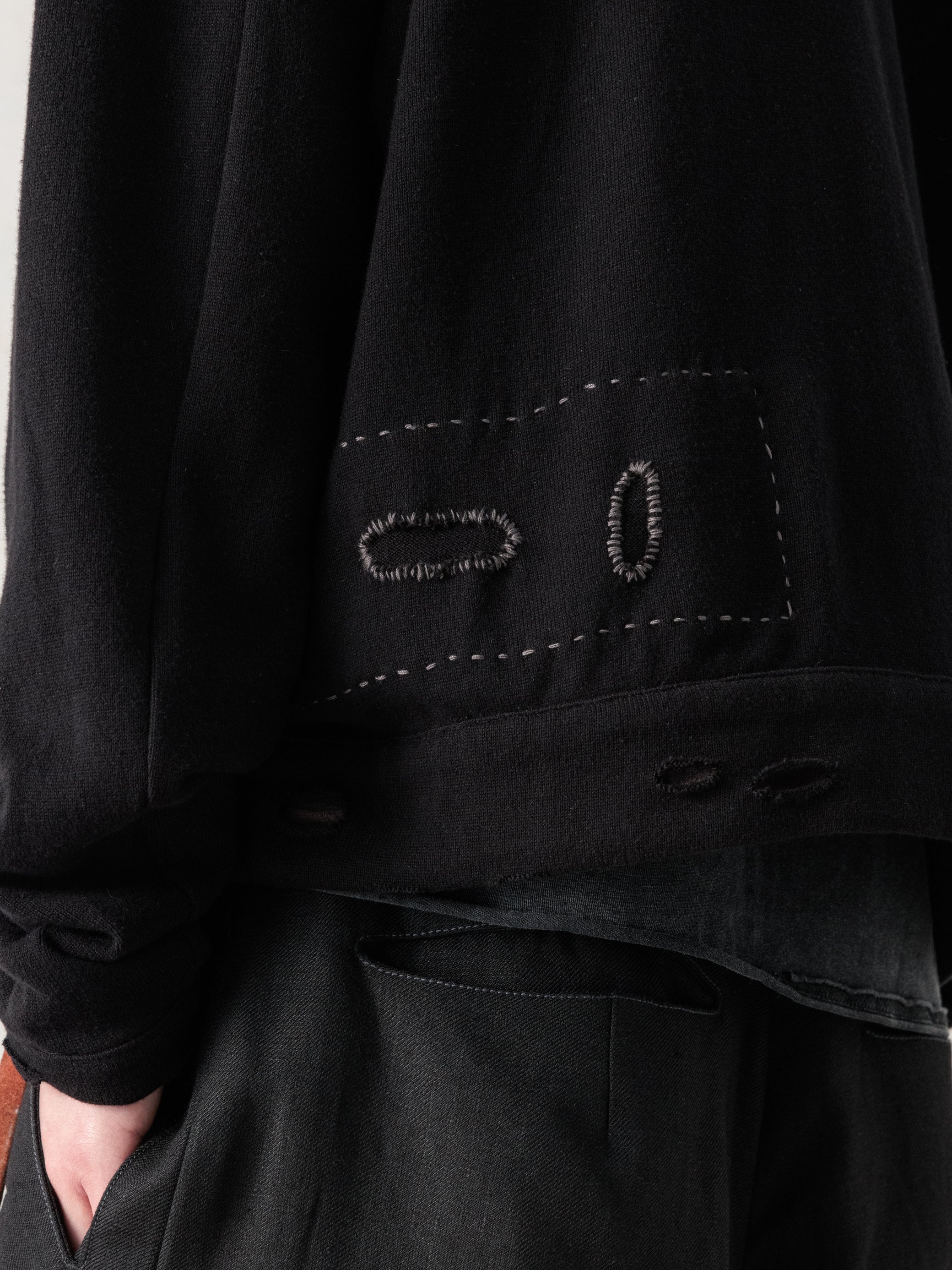 26SS｜Destroyed Knit Work JKT