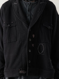 26SS｜Destroyed Knit Work JKT