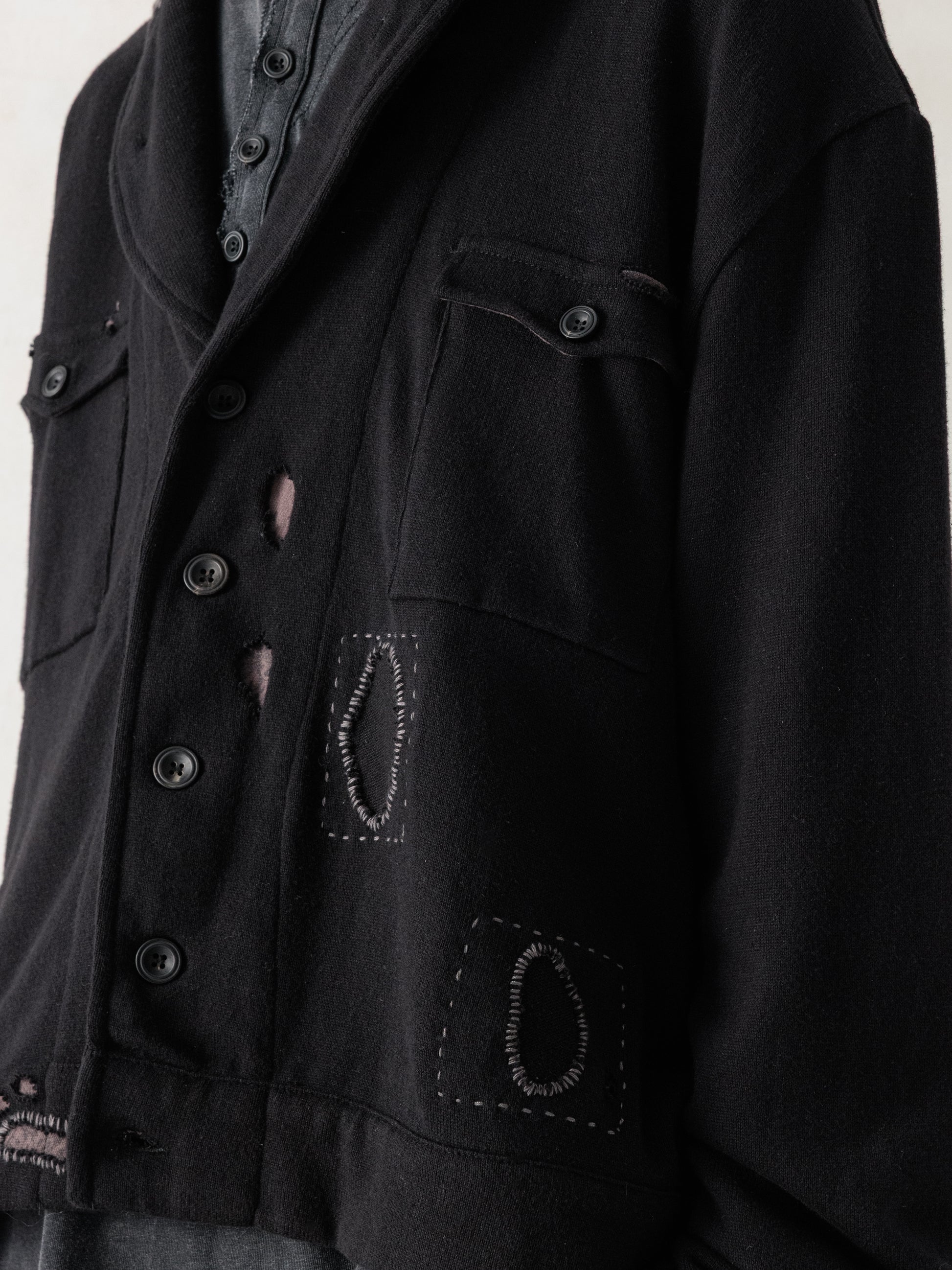 26SS｜Destroyed Knit Work JKT
