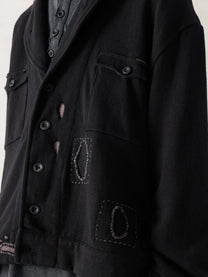 26SS｜Destroyed Knit Work JKT
