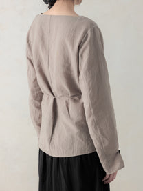 26SS WMS｜Side Button Shirt (Grey)