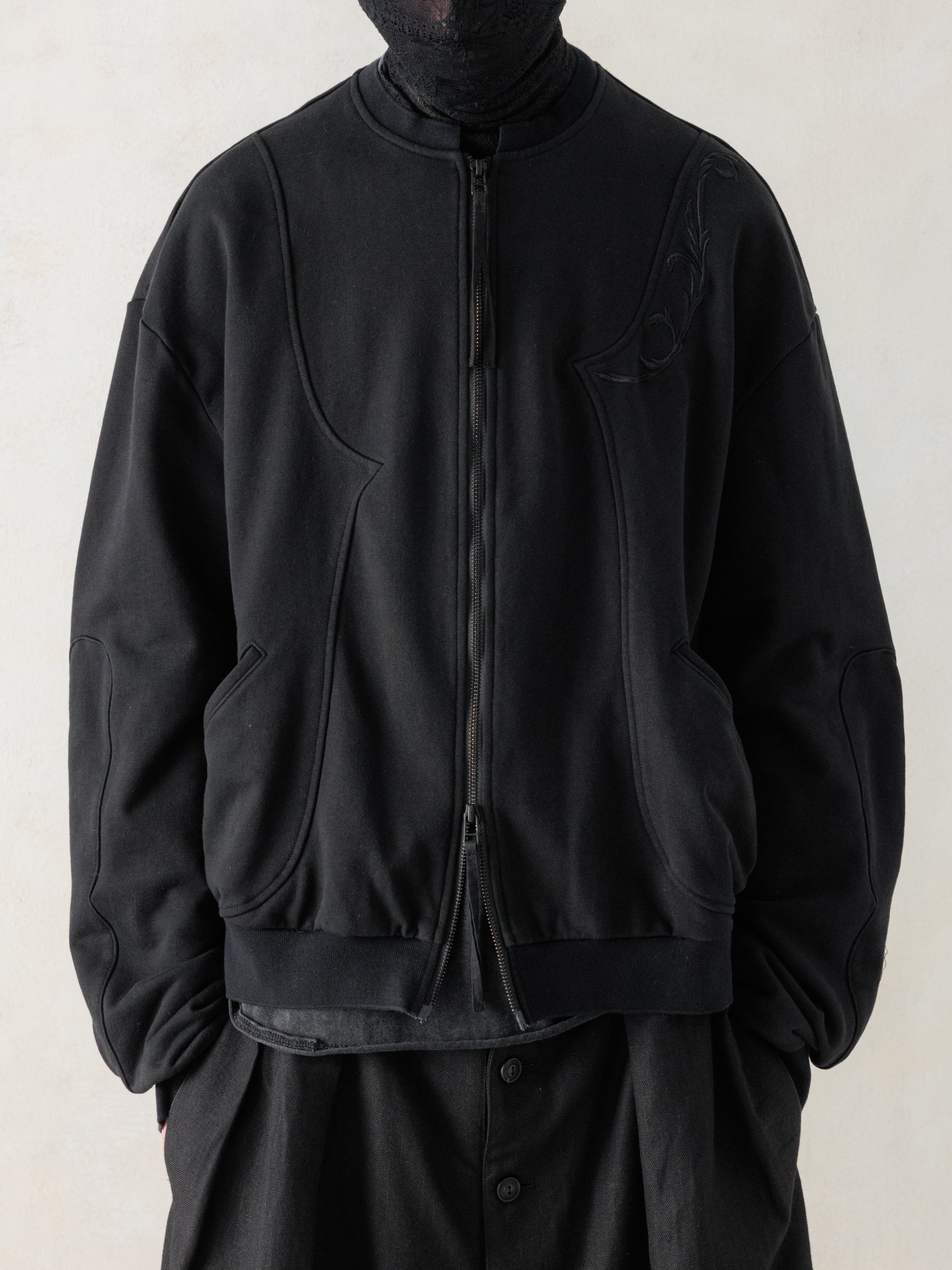 26SS｜Embroidered Zipper JKT