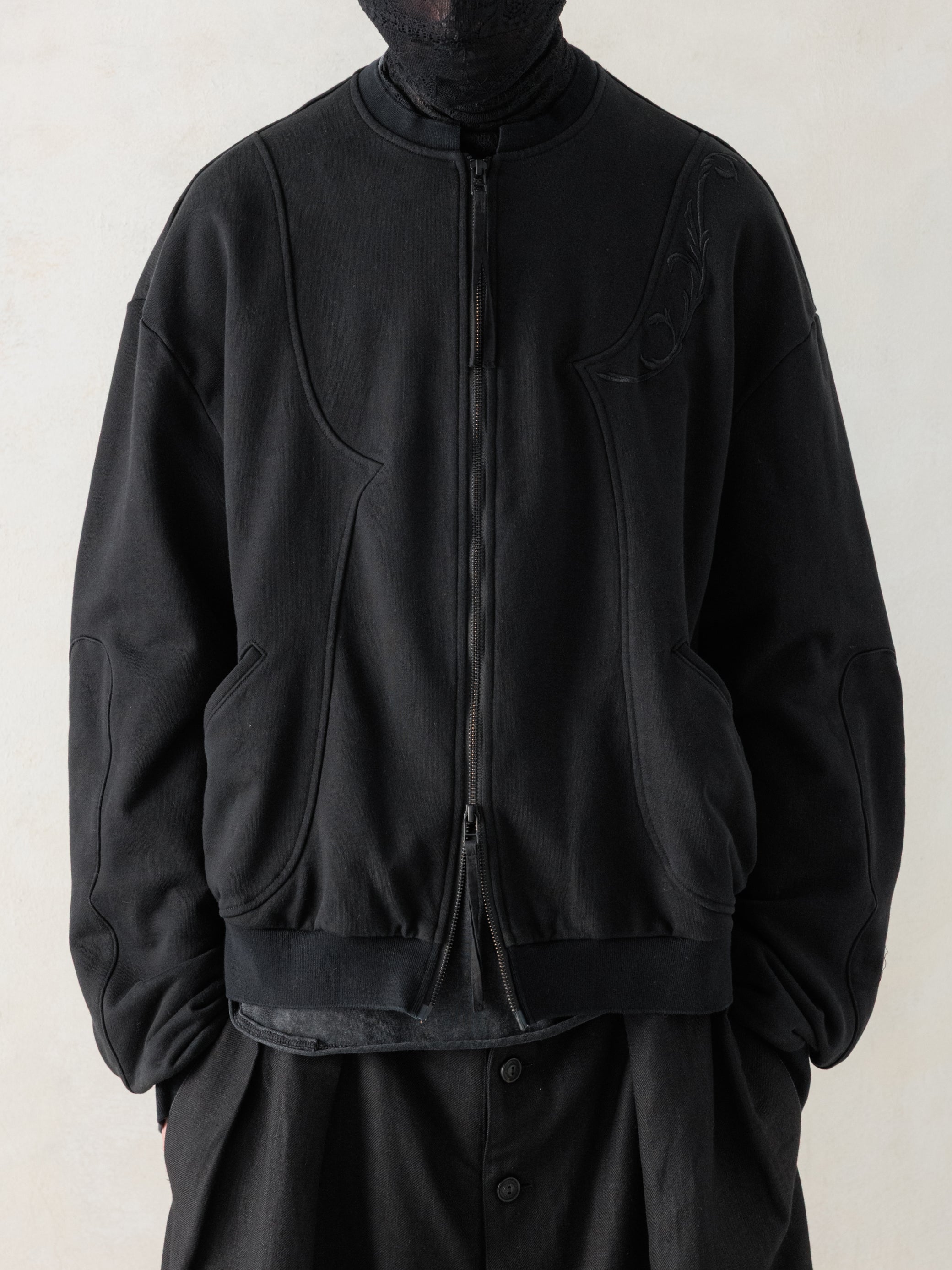 26SS｜Embroidered Zipper JKT