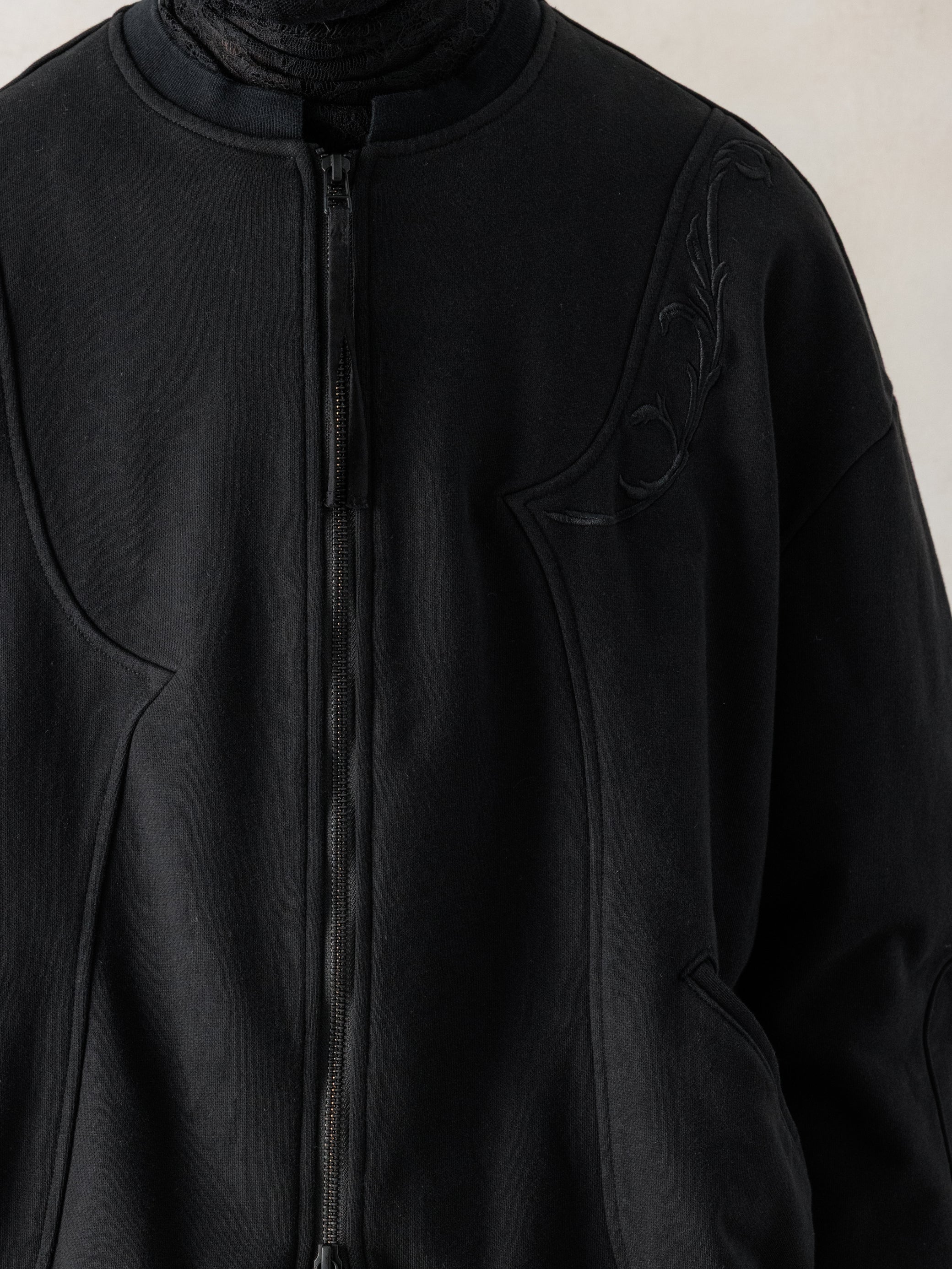 26SS｜Embroidered Zipper JKT