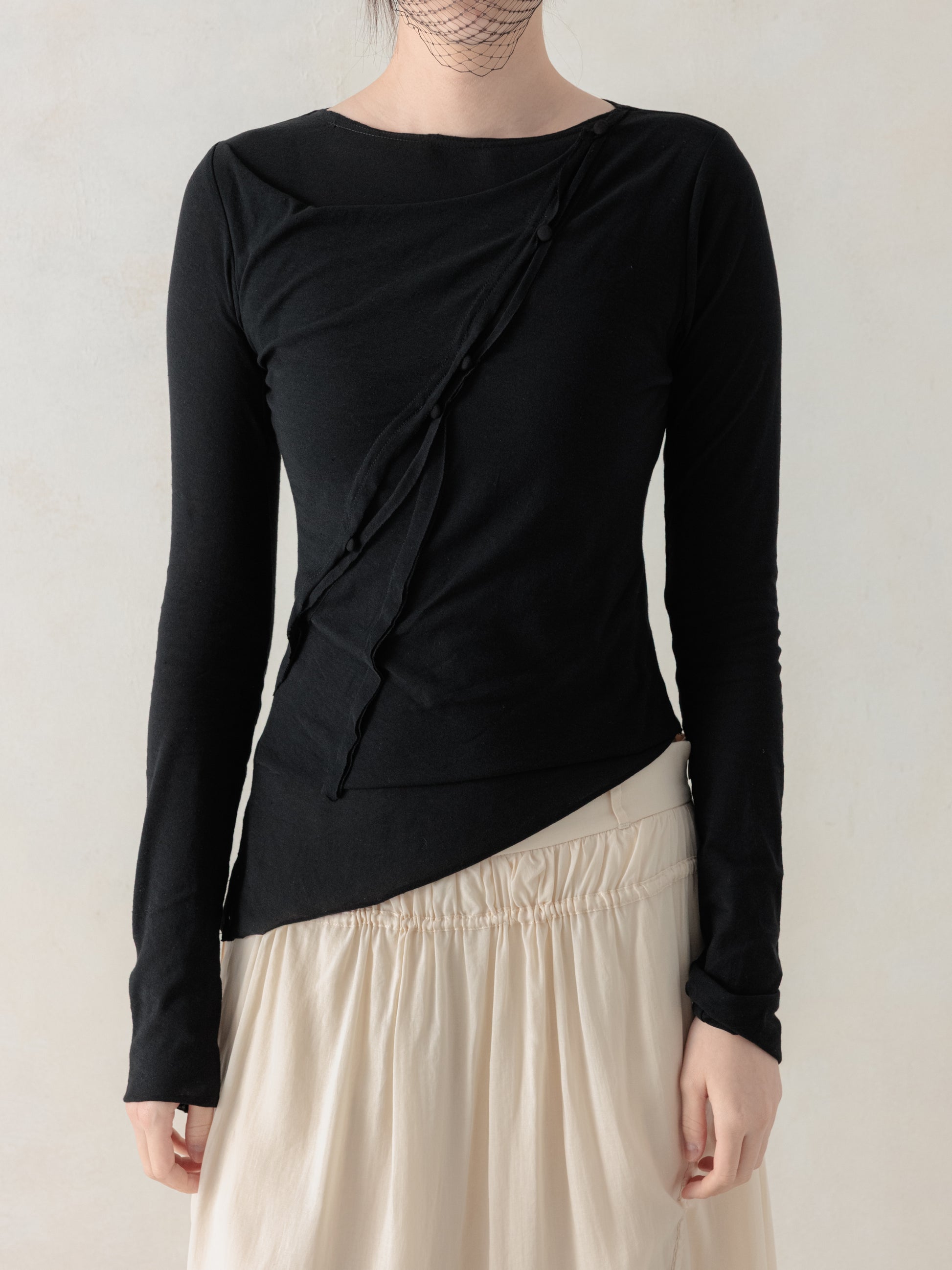 26SS WMS｜Sculpted Rib Top