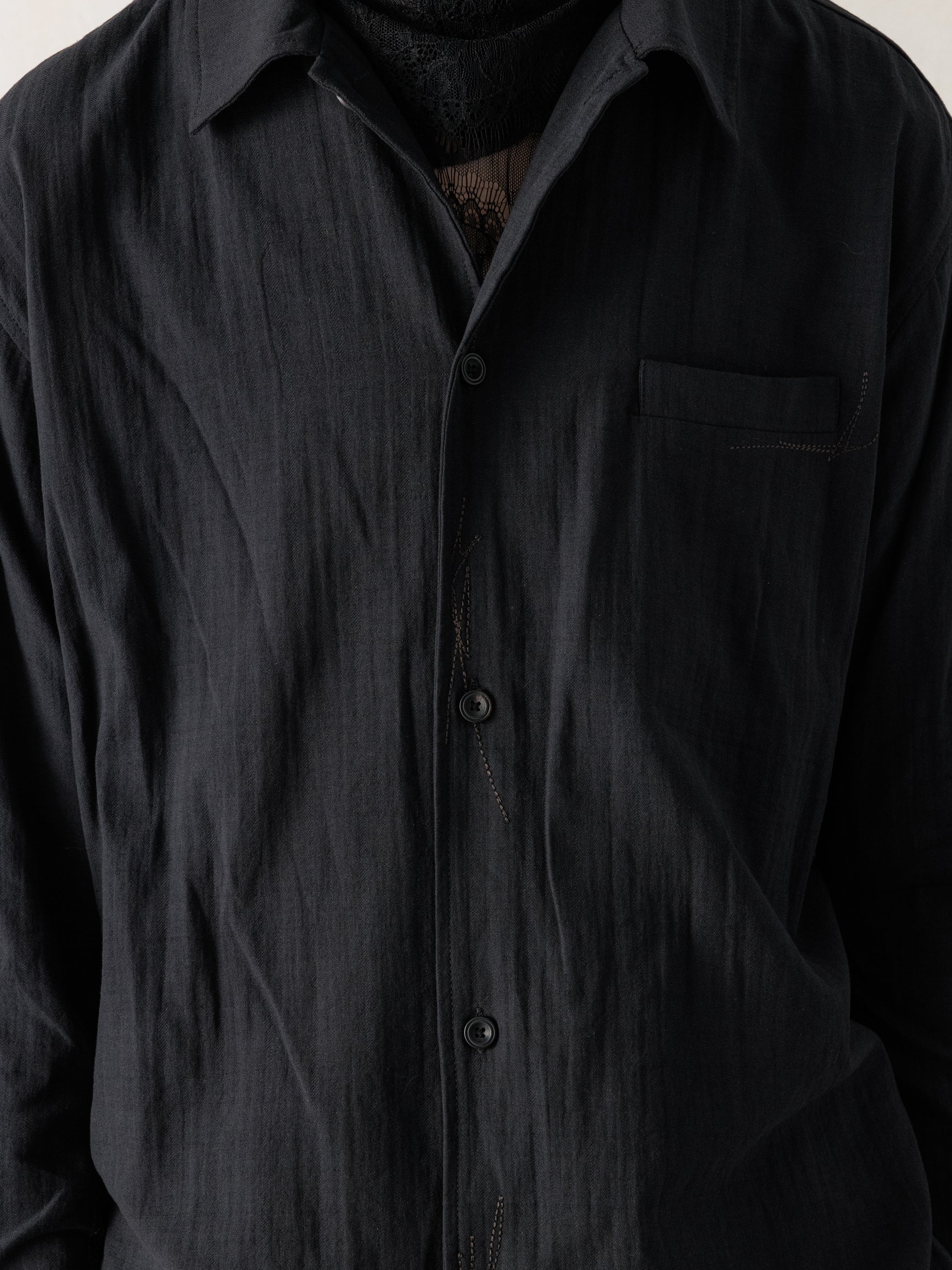 26SS｜Embroidered Shirt
