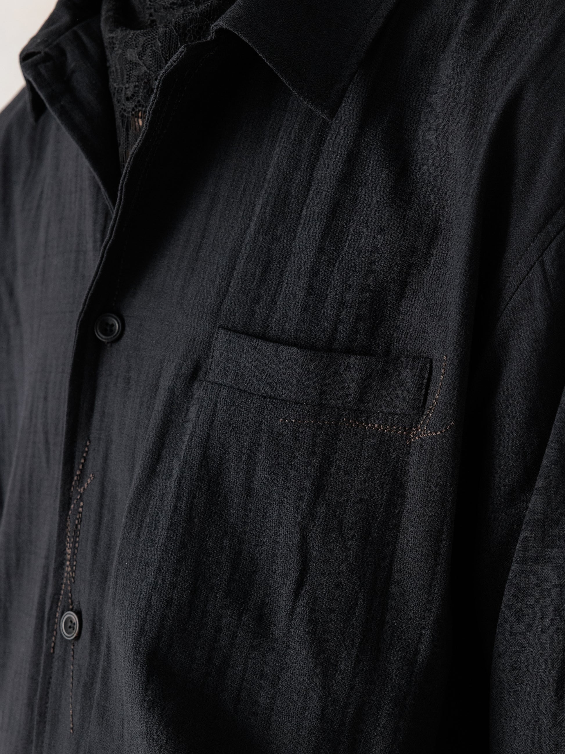 26SS｜Embroidered Shirt