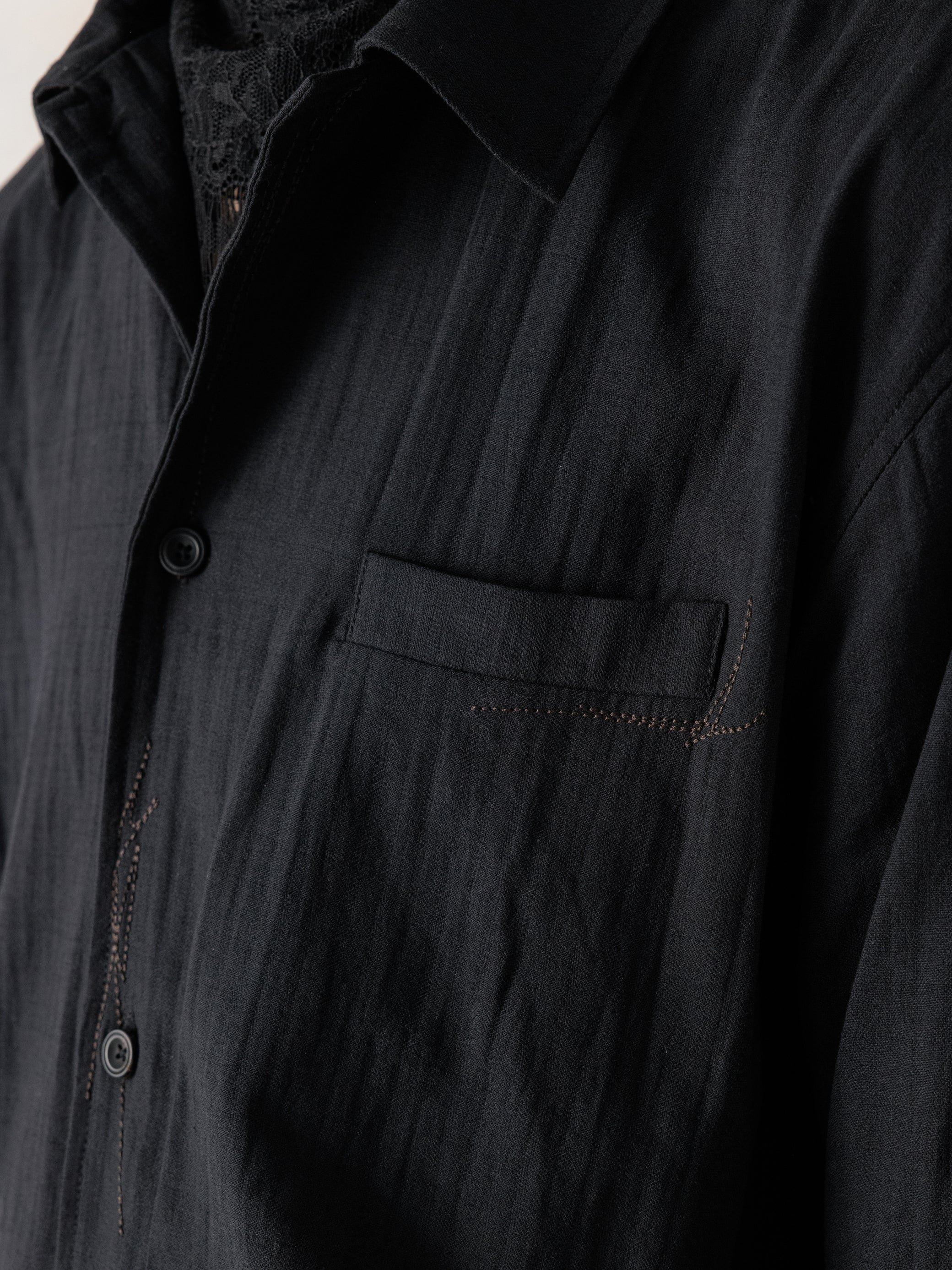 26SS｜Embroidered Shirt